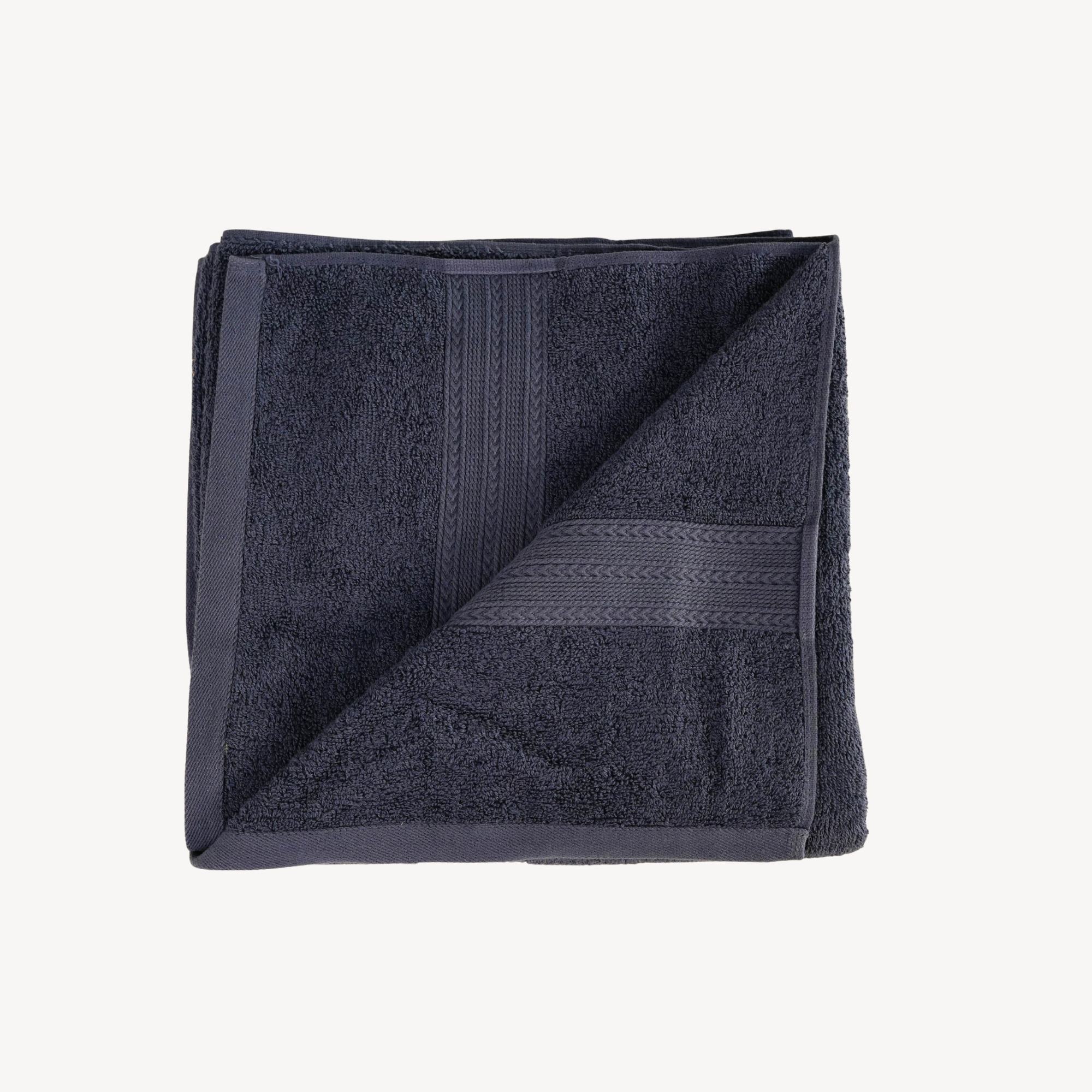 خاکستری زگ زیگ ہاتھ کا تولیہ