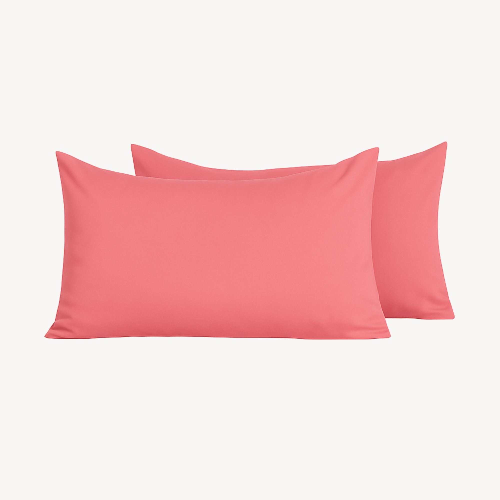 Rose Pink Solid Duvet Cover Set - Basic