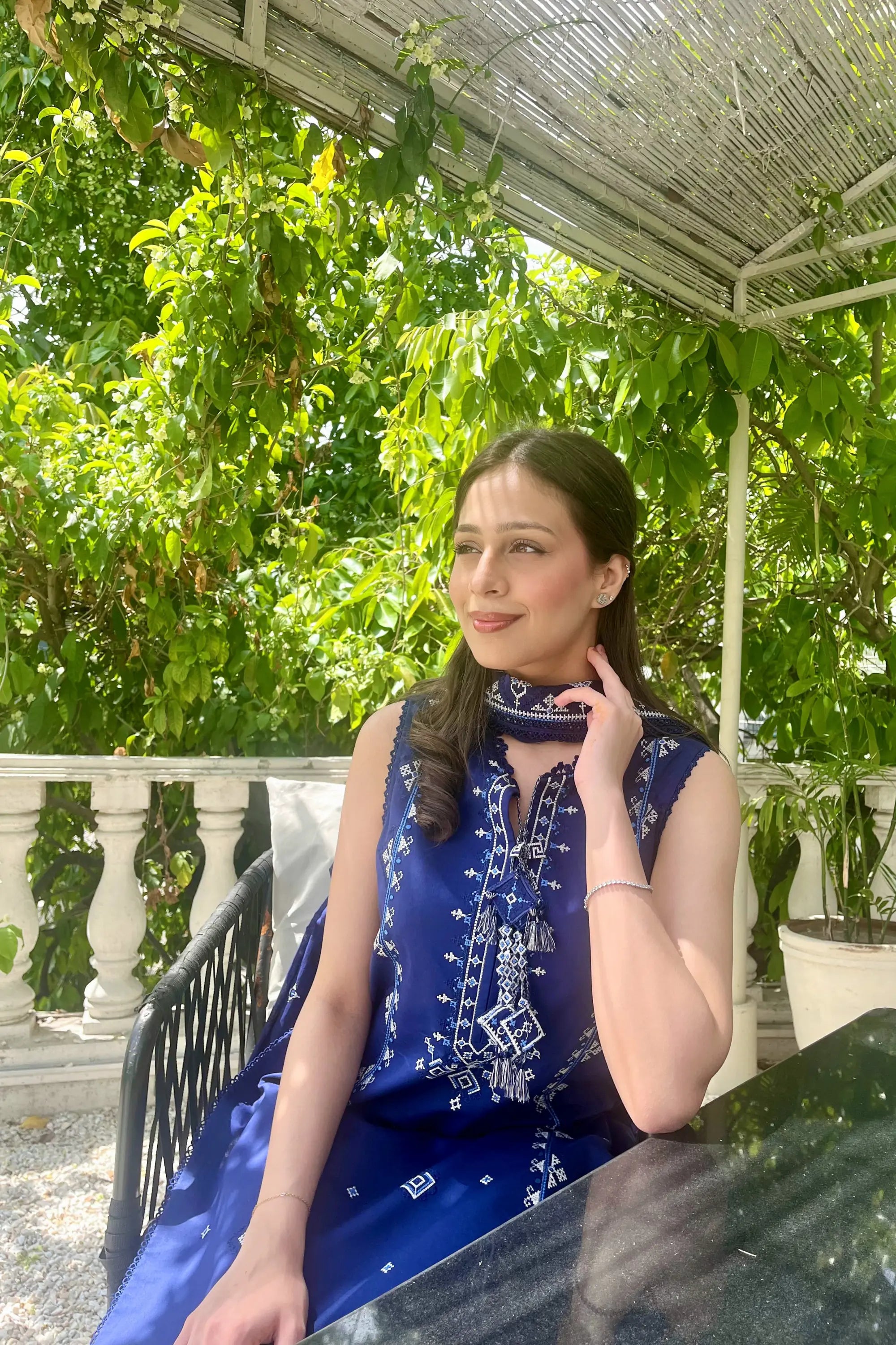 Sapphire - Luxury Lawn Suit