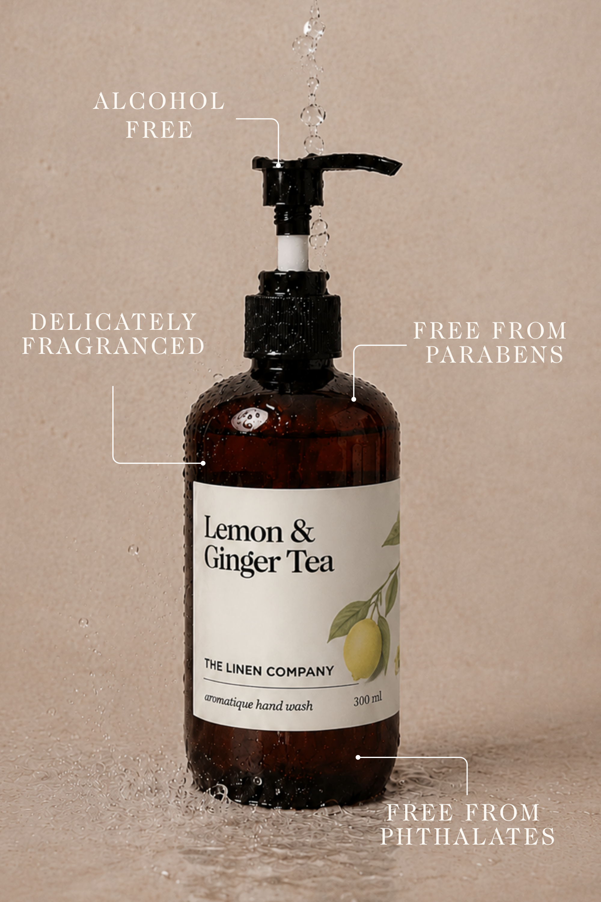 Lemon & Ginger Tea Hand Wash