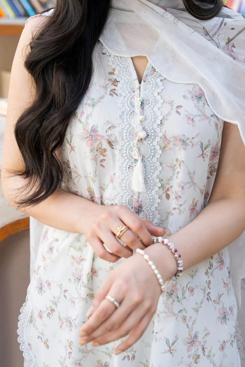 Rose Fleur - Printed Lawn Suit