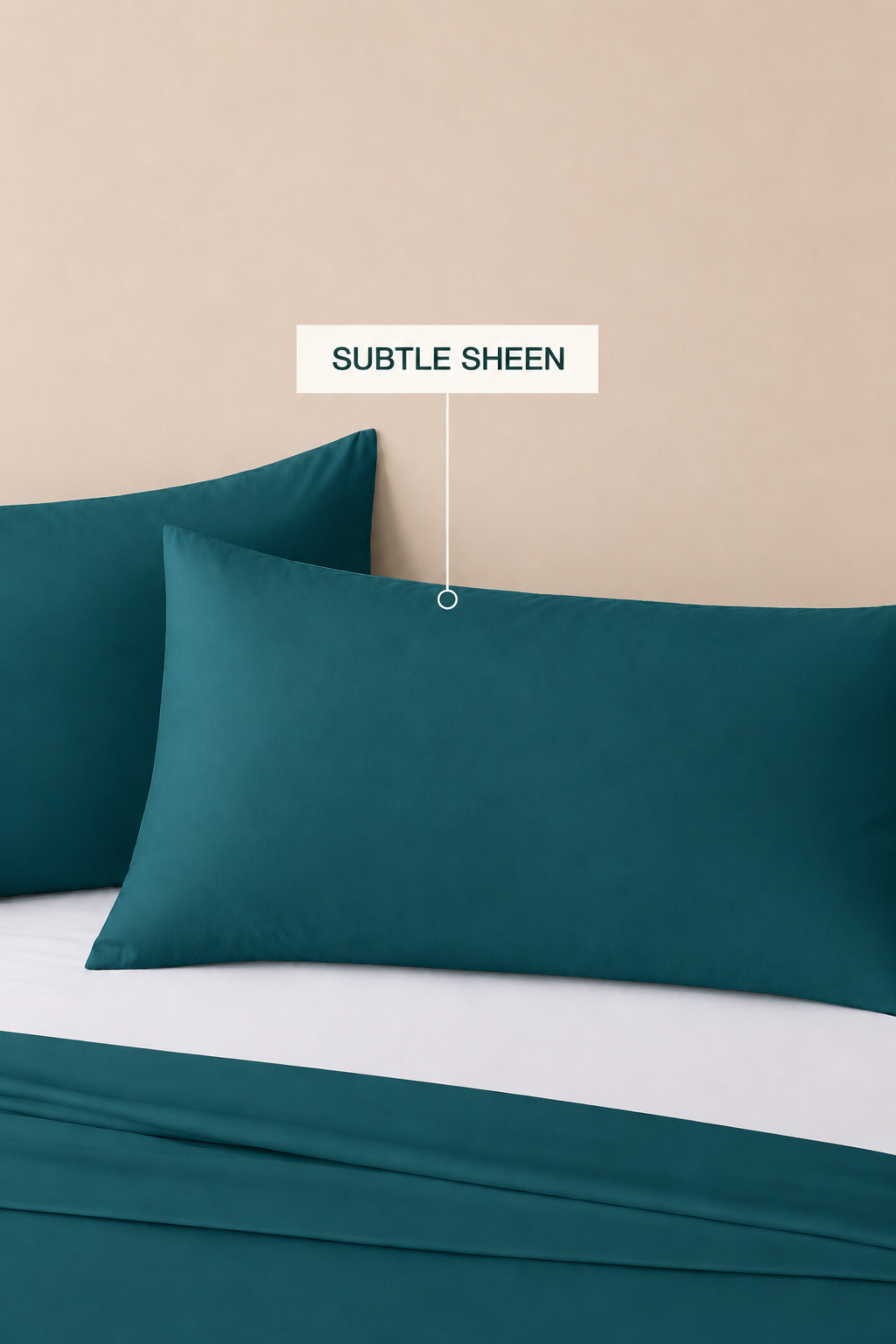 Teal Bed Sheets - Luxe T400 Egyptian Cotton