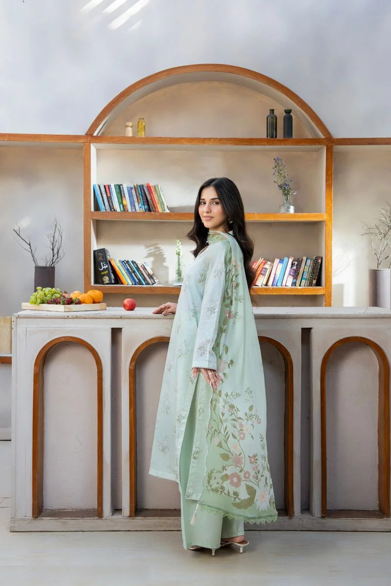 Sage Haven - Printed Lawn Suit