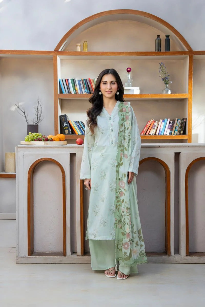 Sage Haven - Printed Lawn Suit
