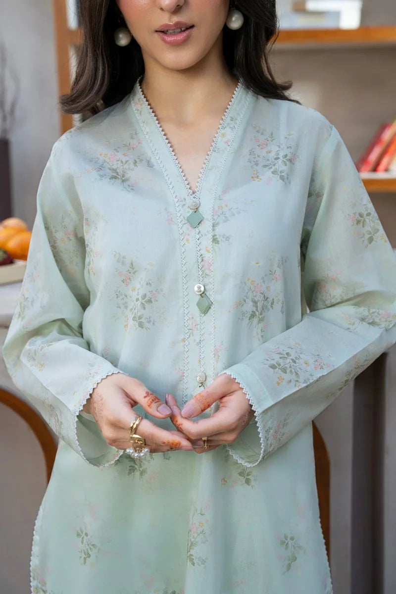 Sage Haven - Printed Lawn Suit