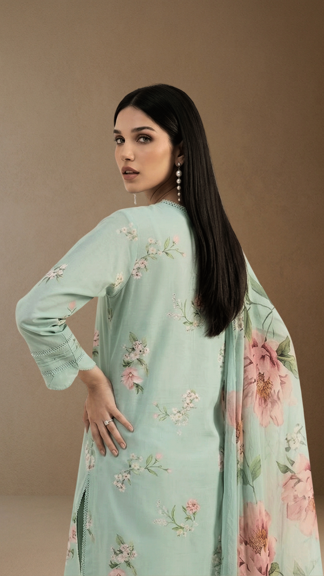 Odette - Printed Lawn Suit