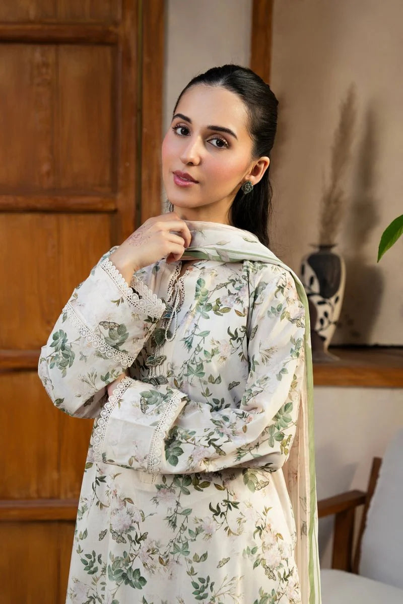 Feuille - Printed Lawn Suit