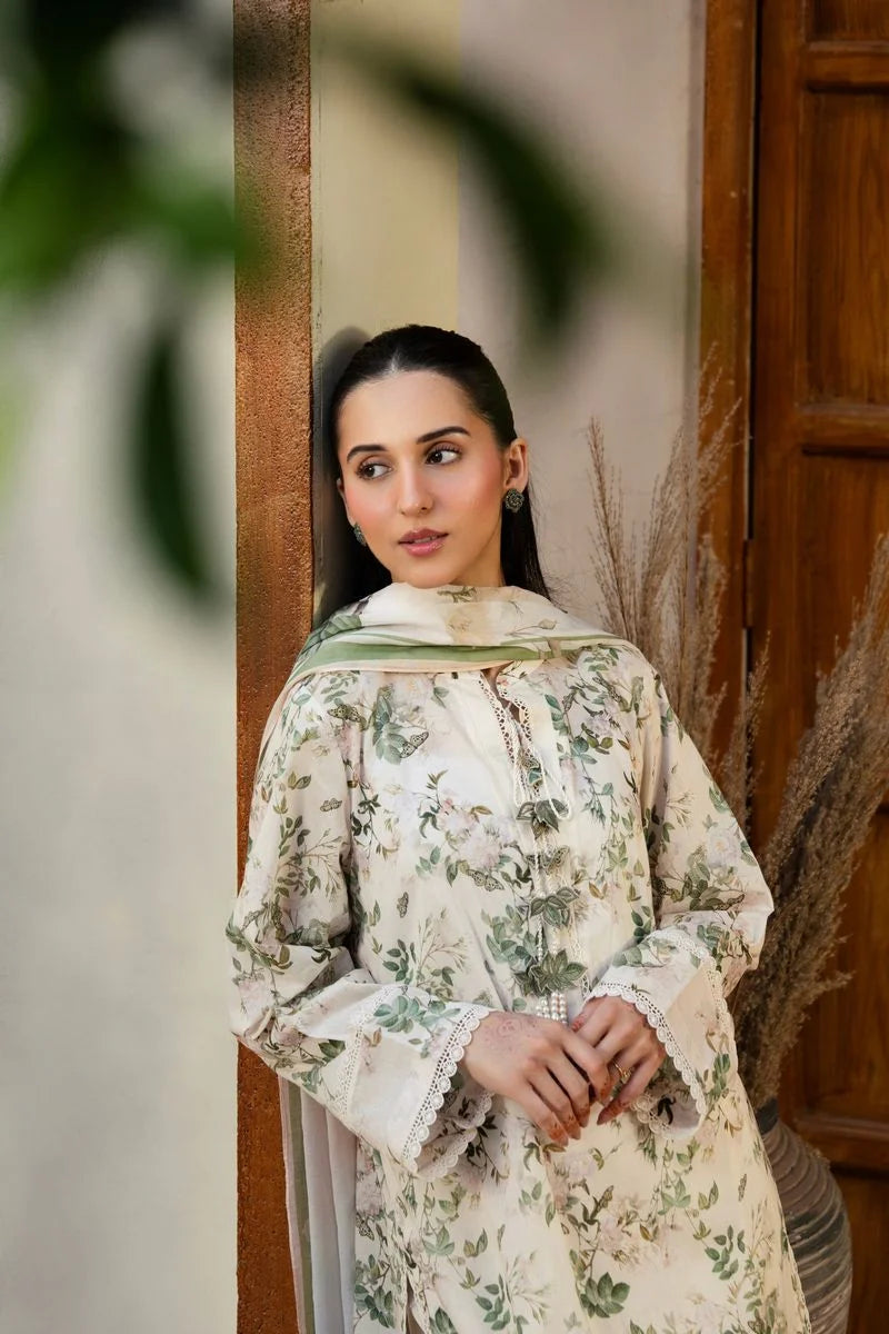 Feuille - Printed Lawn Suit