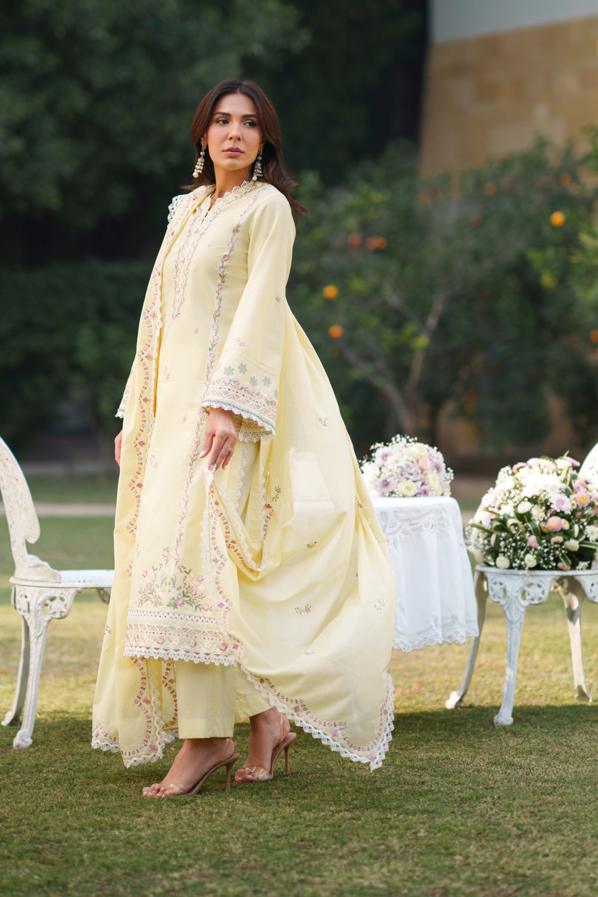Soft Primrose - Luxury Lawn Suit