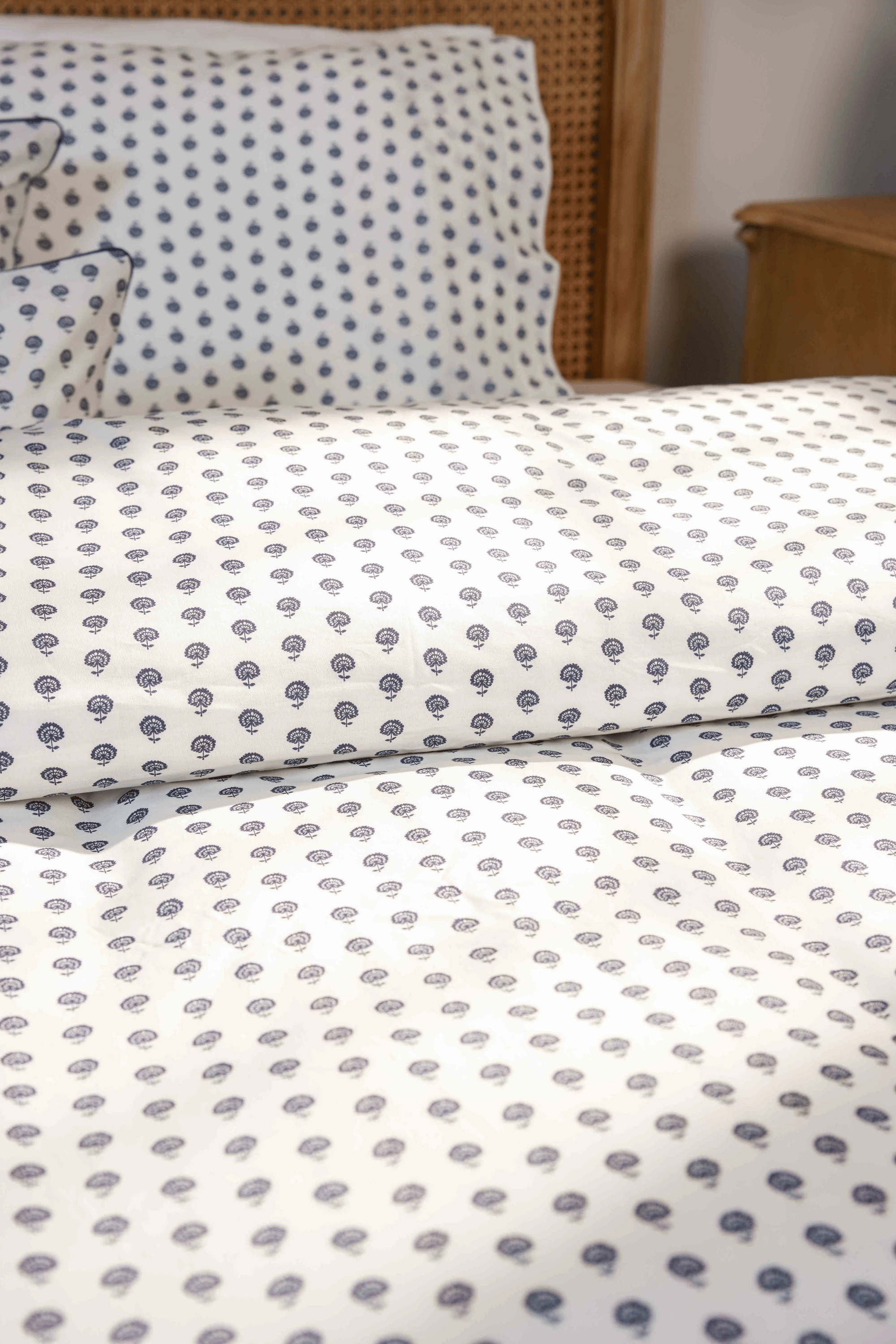 Indigo Medallion Duvet Cover Set