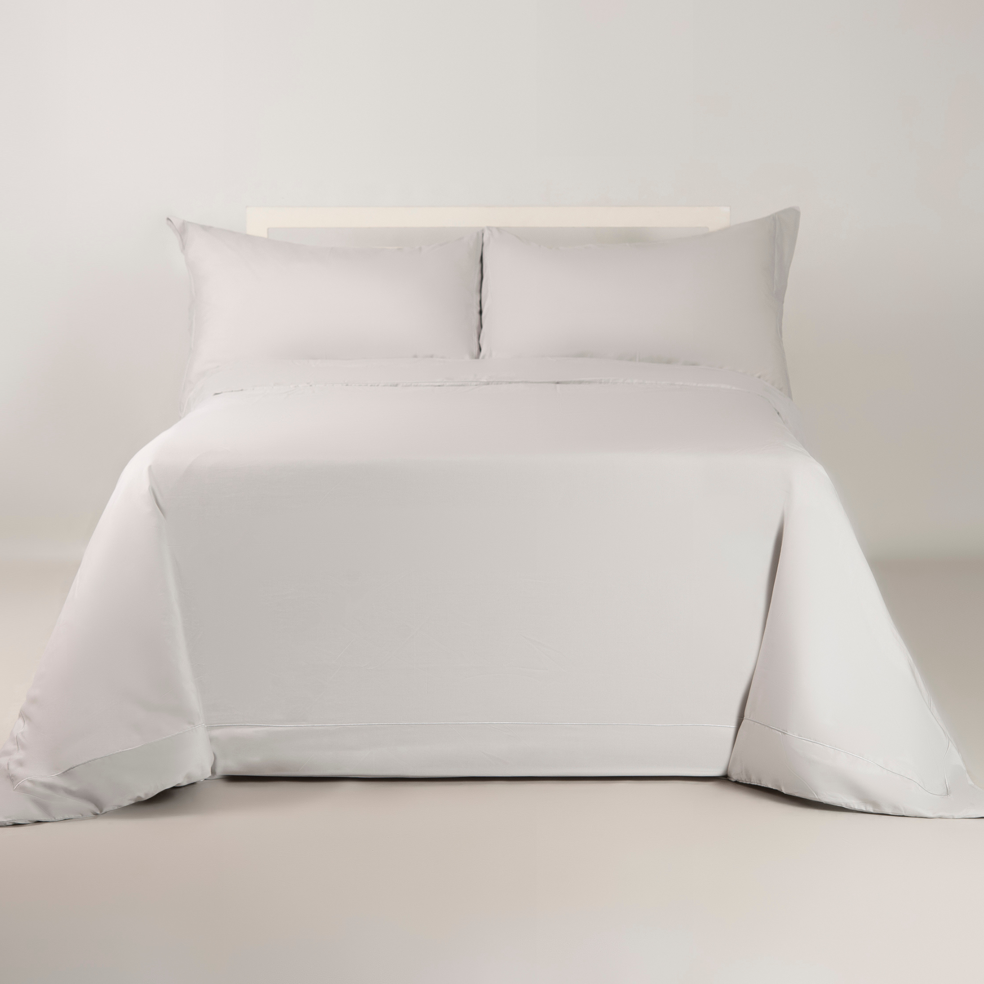 Light Grey Tencel Bed Sheet Set