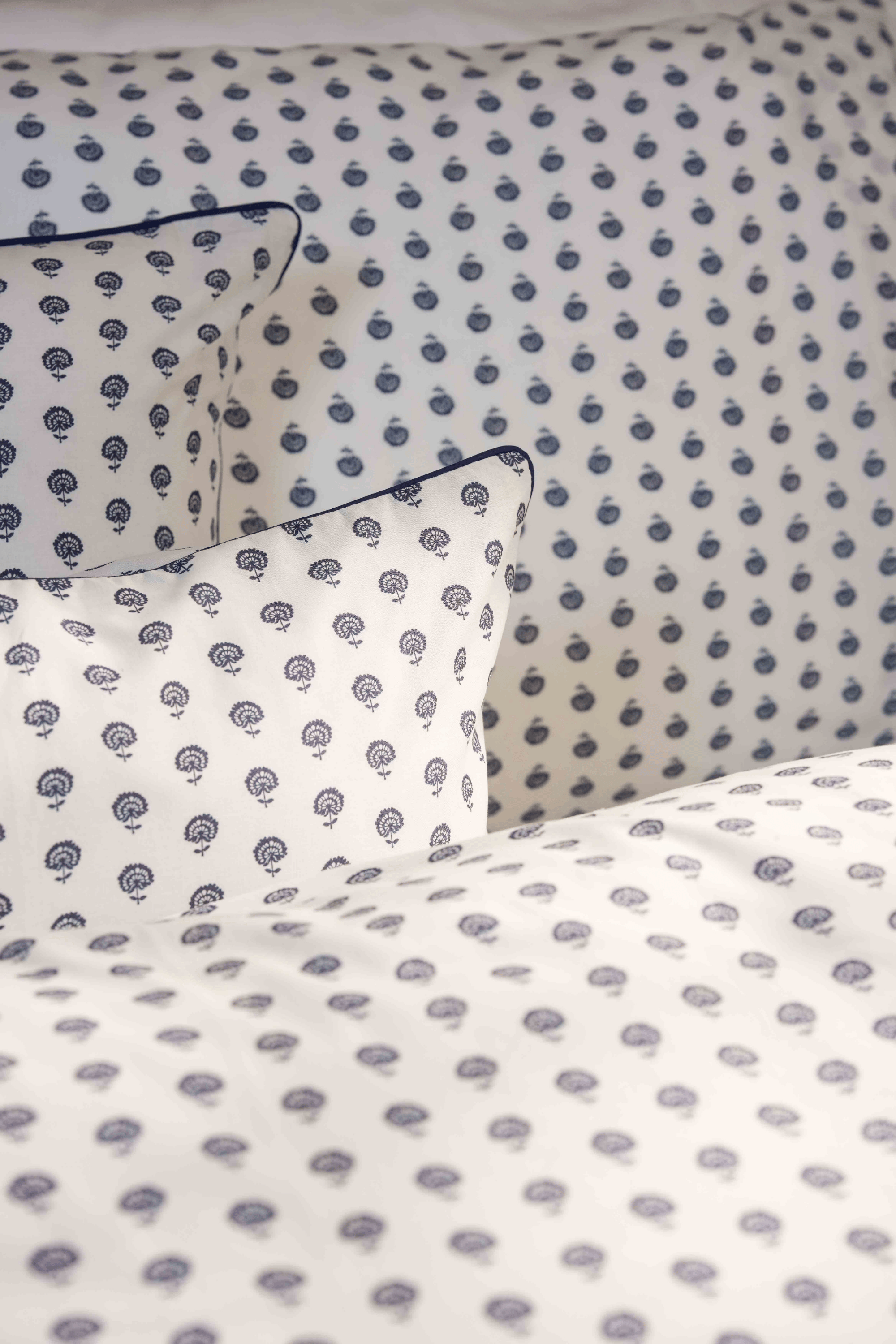 Indigo Medallion Pillows & Cushions