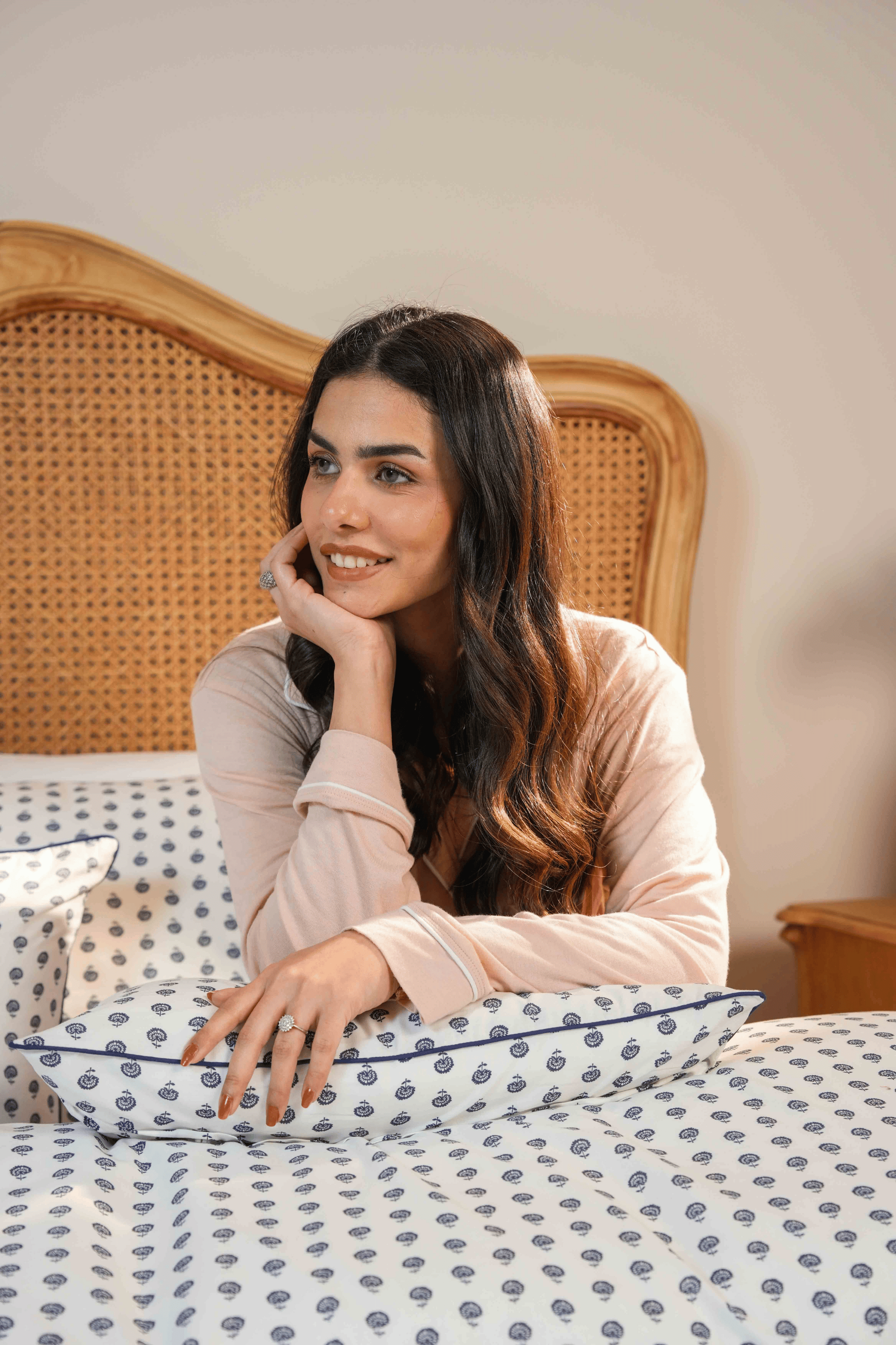 Indigo Medallion Bed Sheet Set