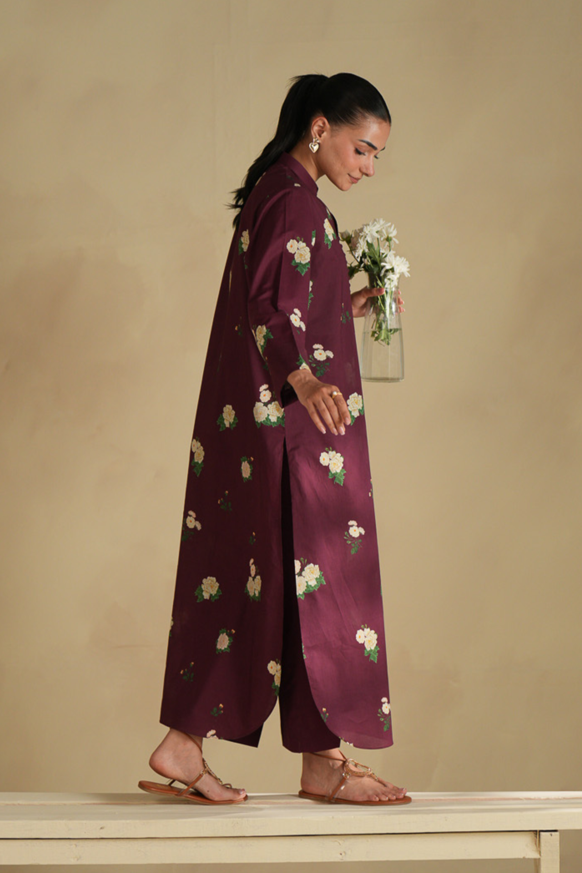 Prune Printed Co-ord Set