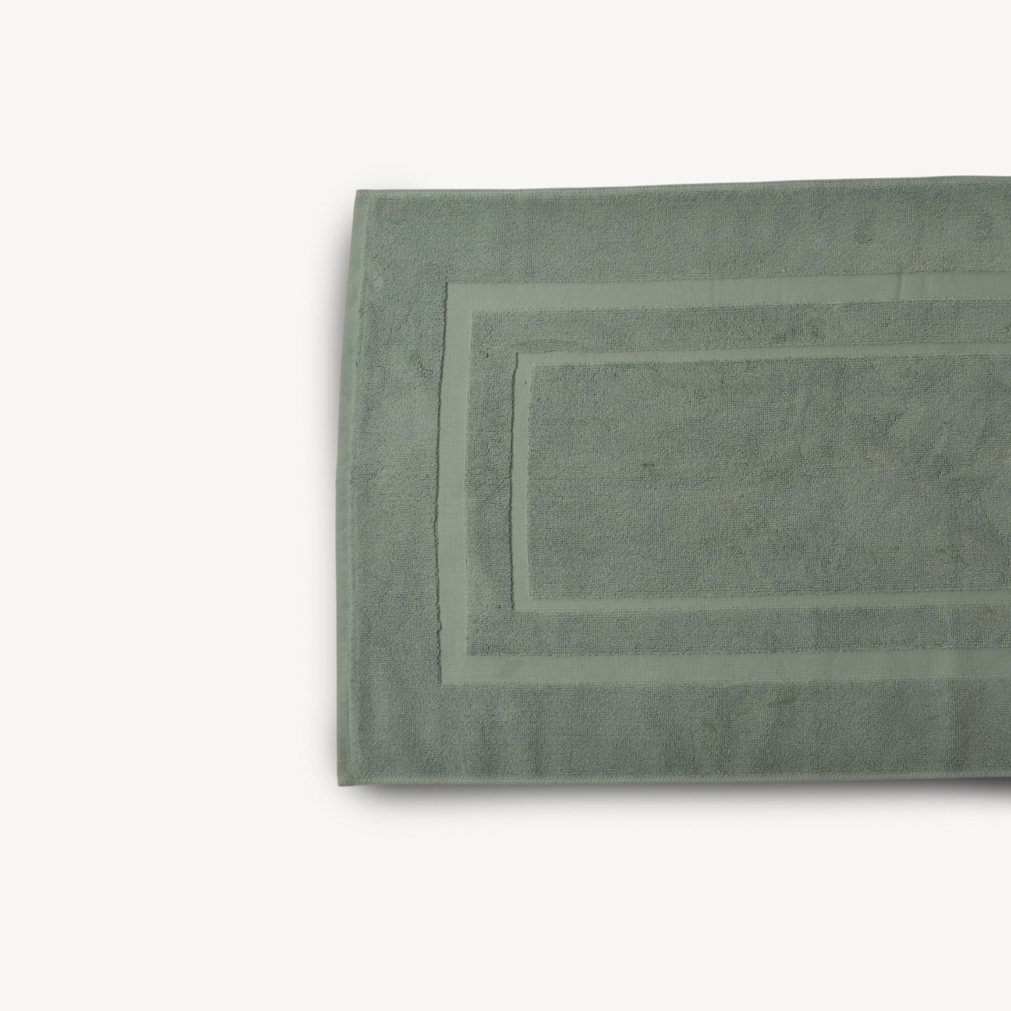 Aloe Green Square Bath Mat