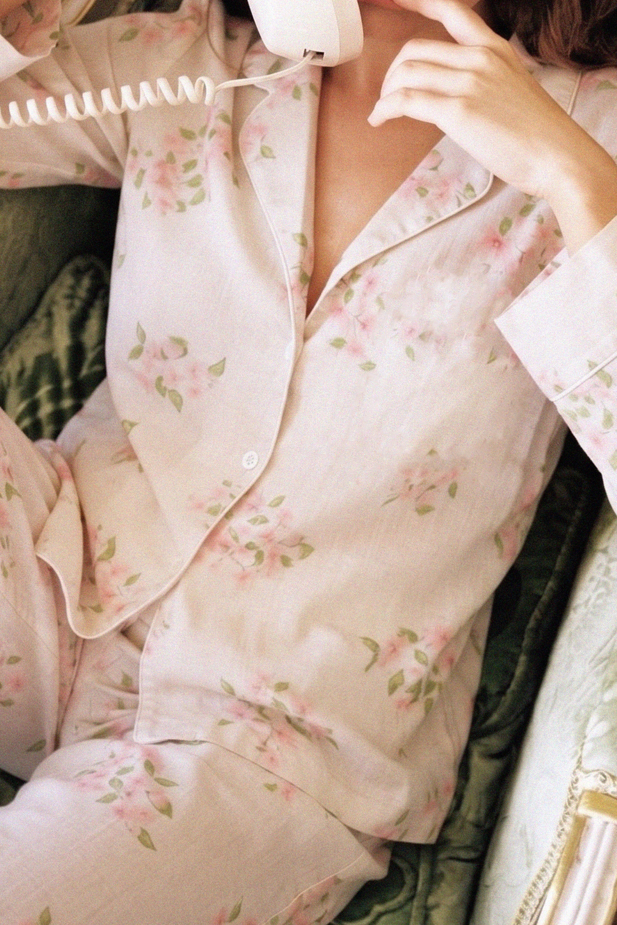 Rose Blanc Bamboo PJ Set