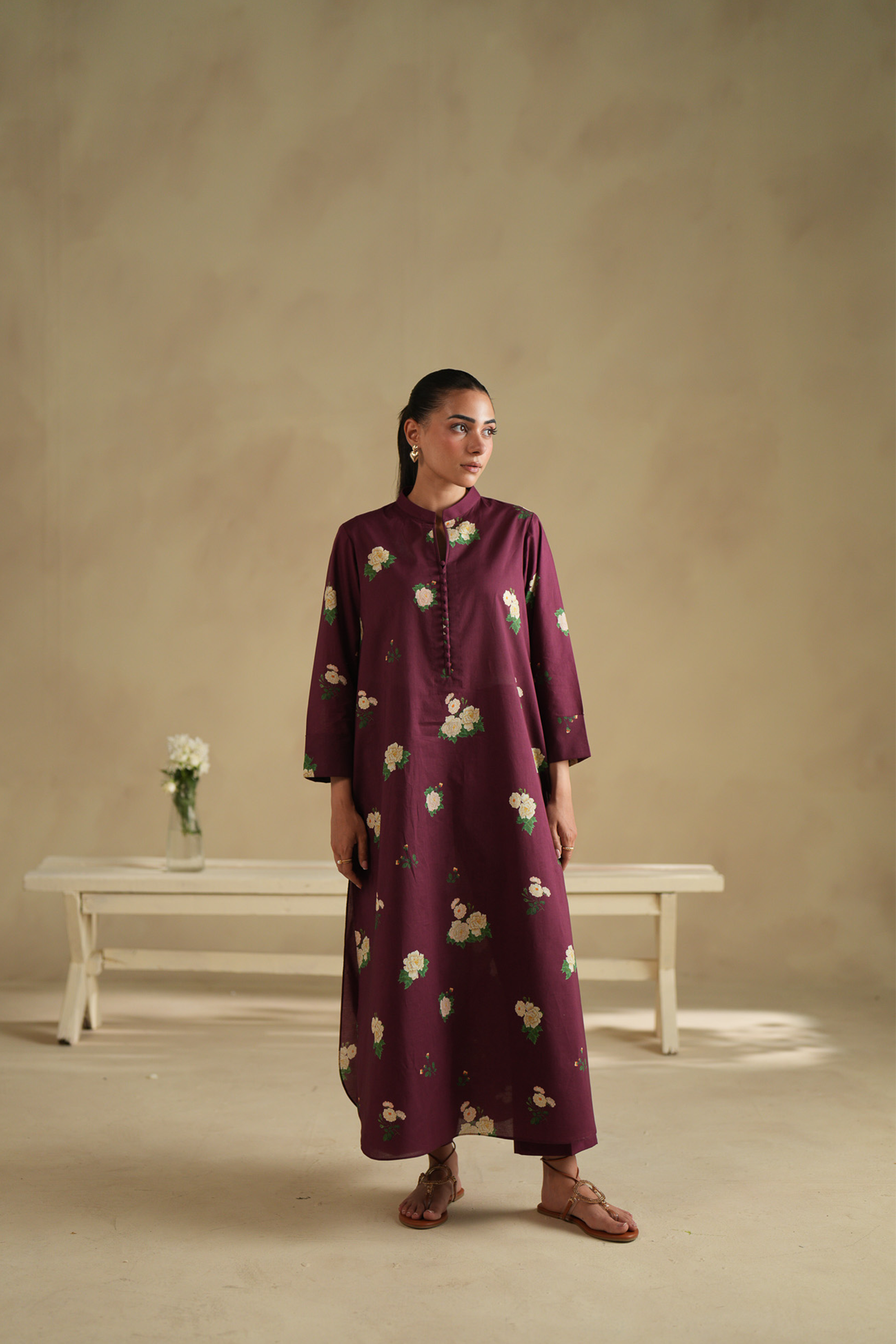 Prune Printed Co-ord Set