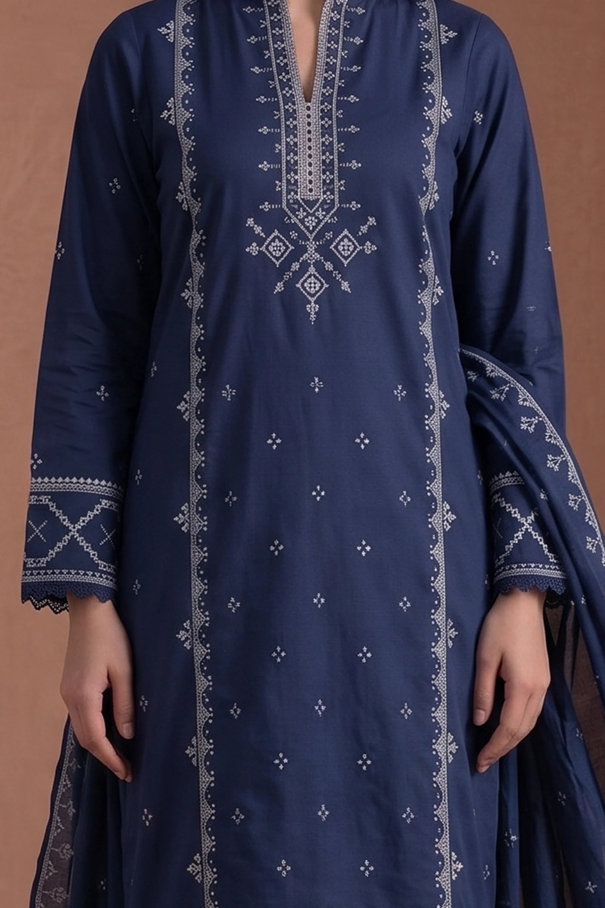 Sapphire - Luxury Lawn Suit