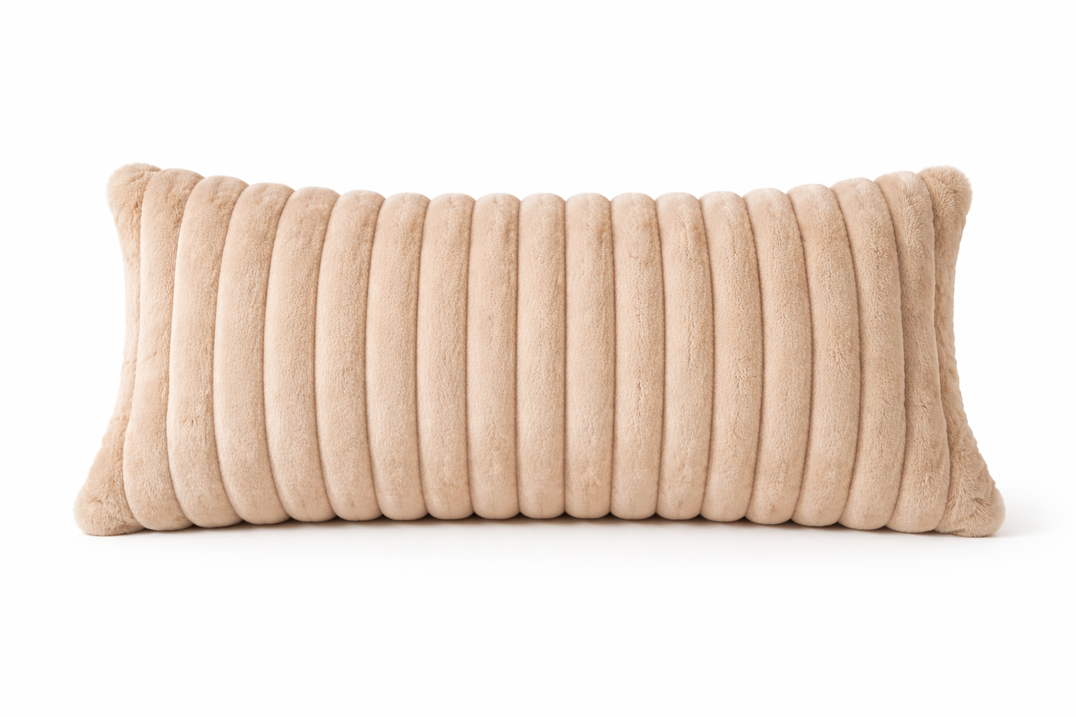 Striped Plush Cushions