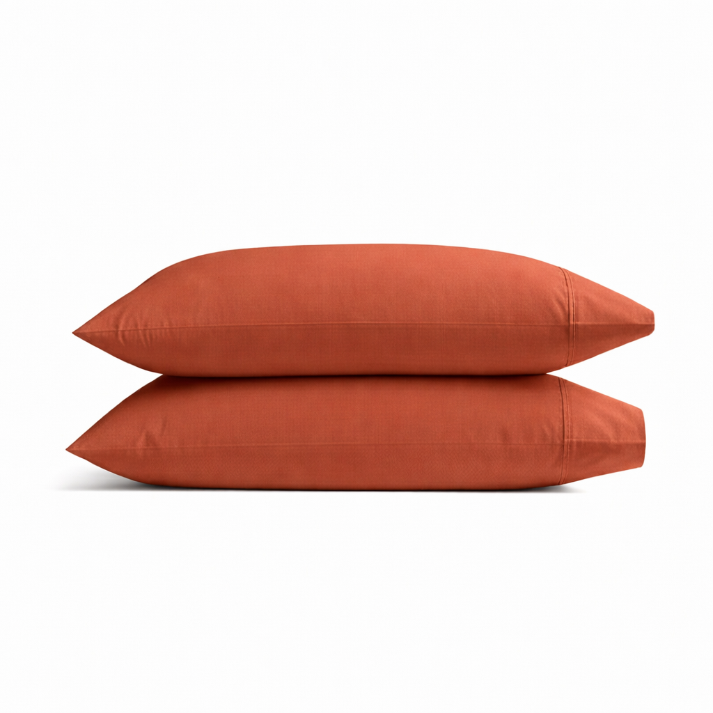 Luxe T400 Terracotta Bed Sheet Set