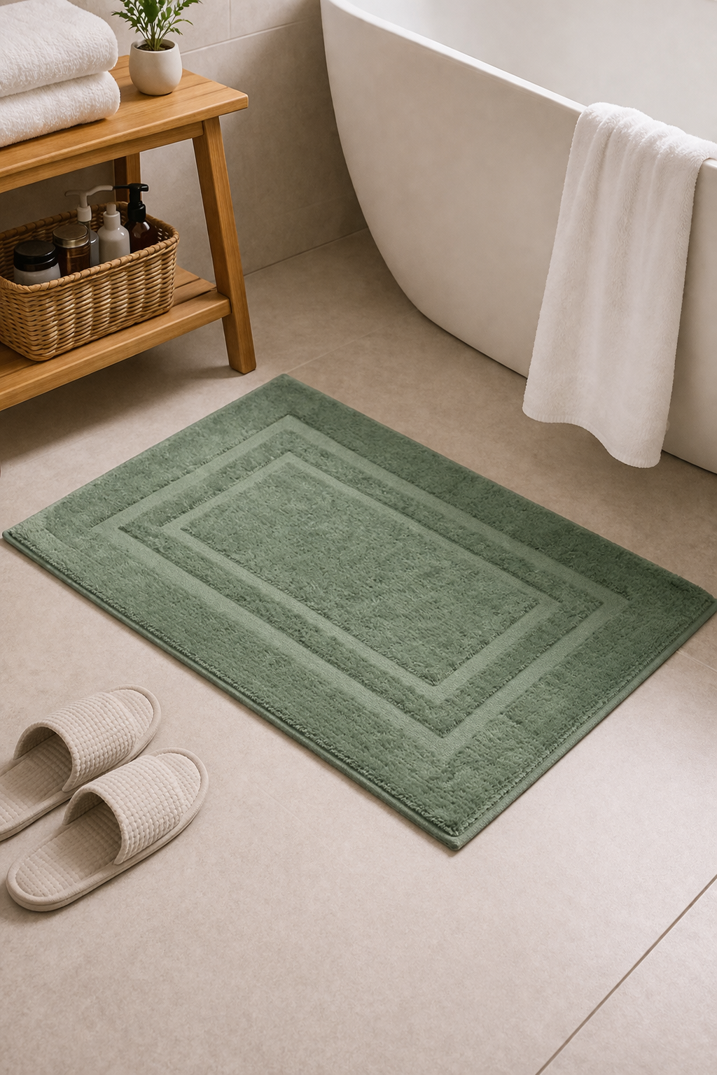 #color_sage green double frame