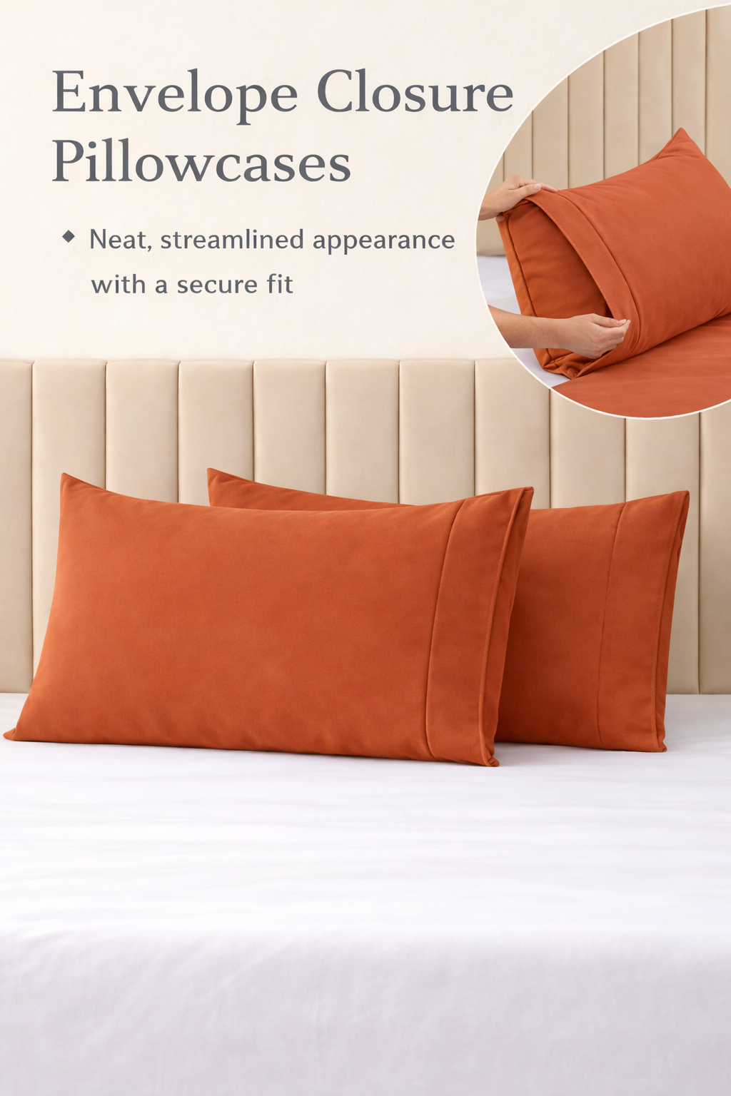 Luxe T400 Terracotta Bed Sheet Set