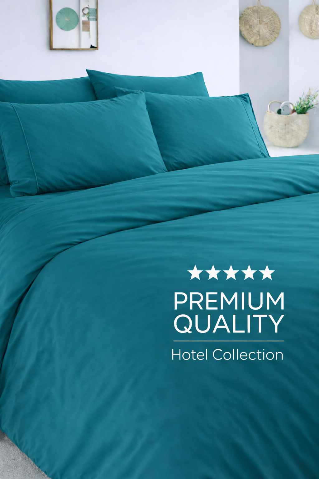 Luxe T400 Teal Bed Sheet Set