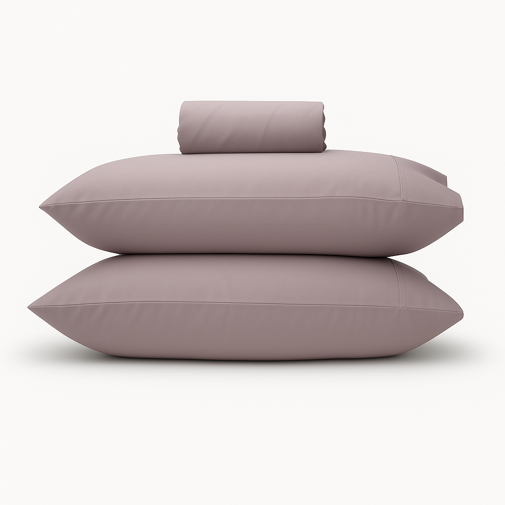 Solid Bed Sheet Set - Basic