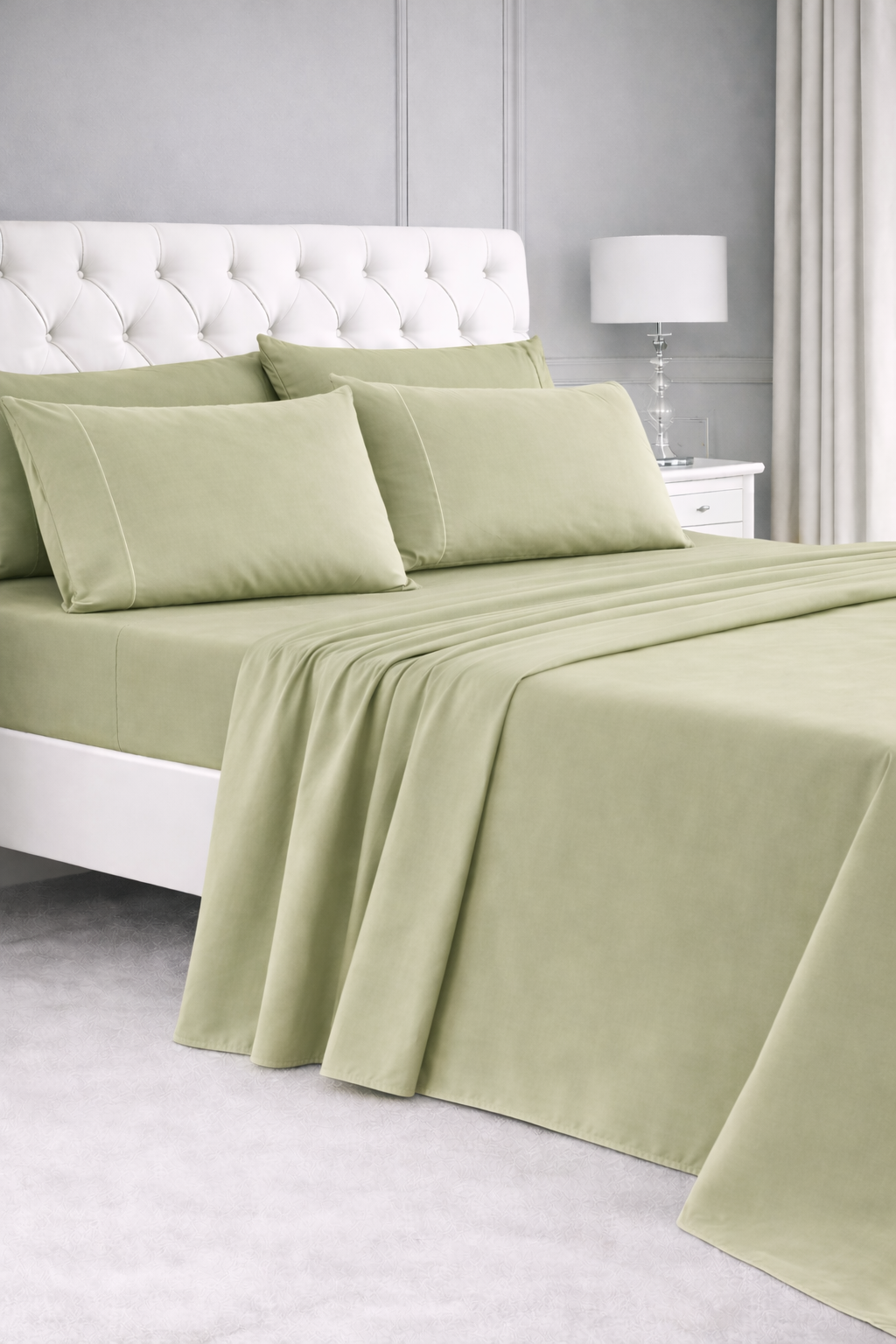Olive Bed Sheet Set