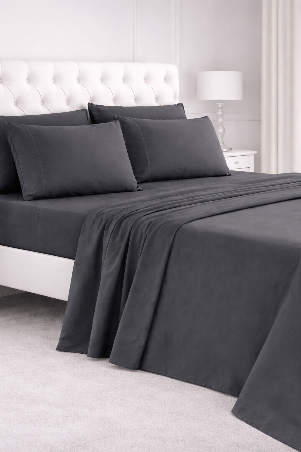Charcoal Bed Sheet Set