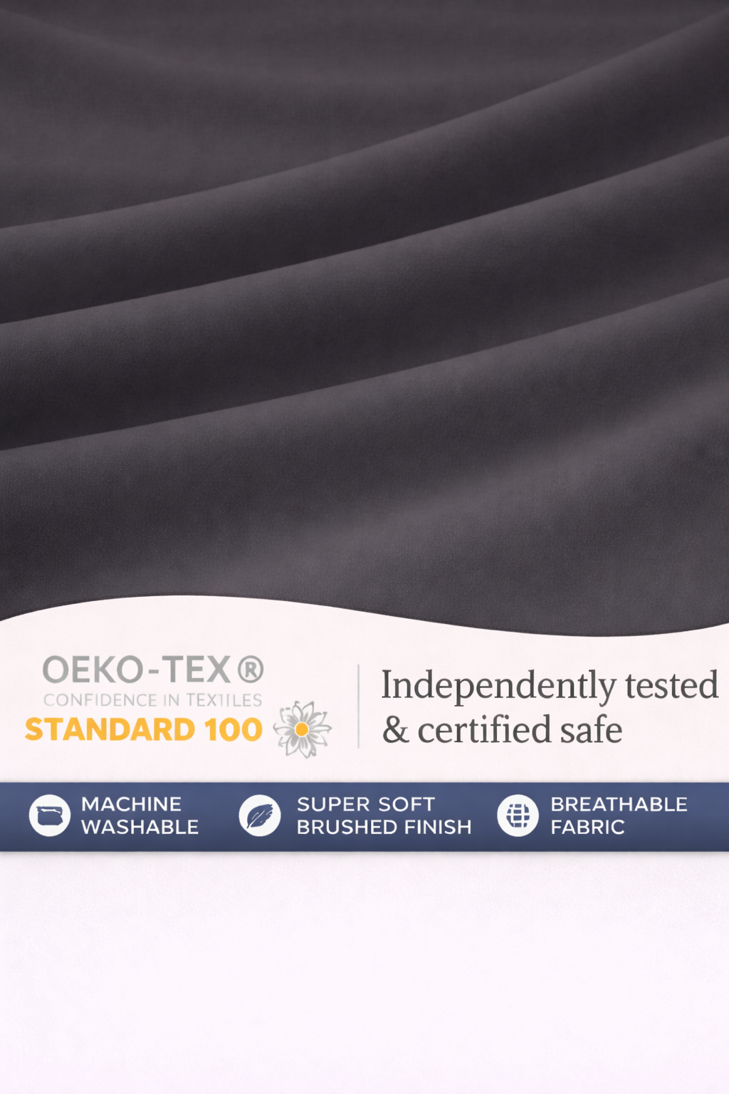 Charcoal Bed Sheet Set