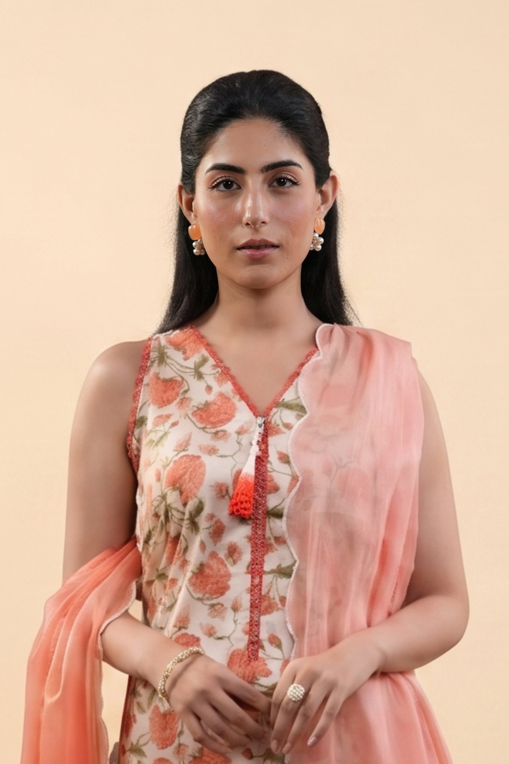 Corelle - Printed Lawn Suit