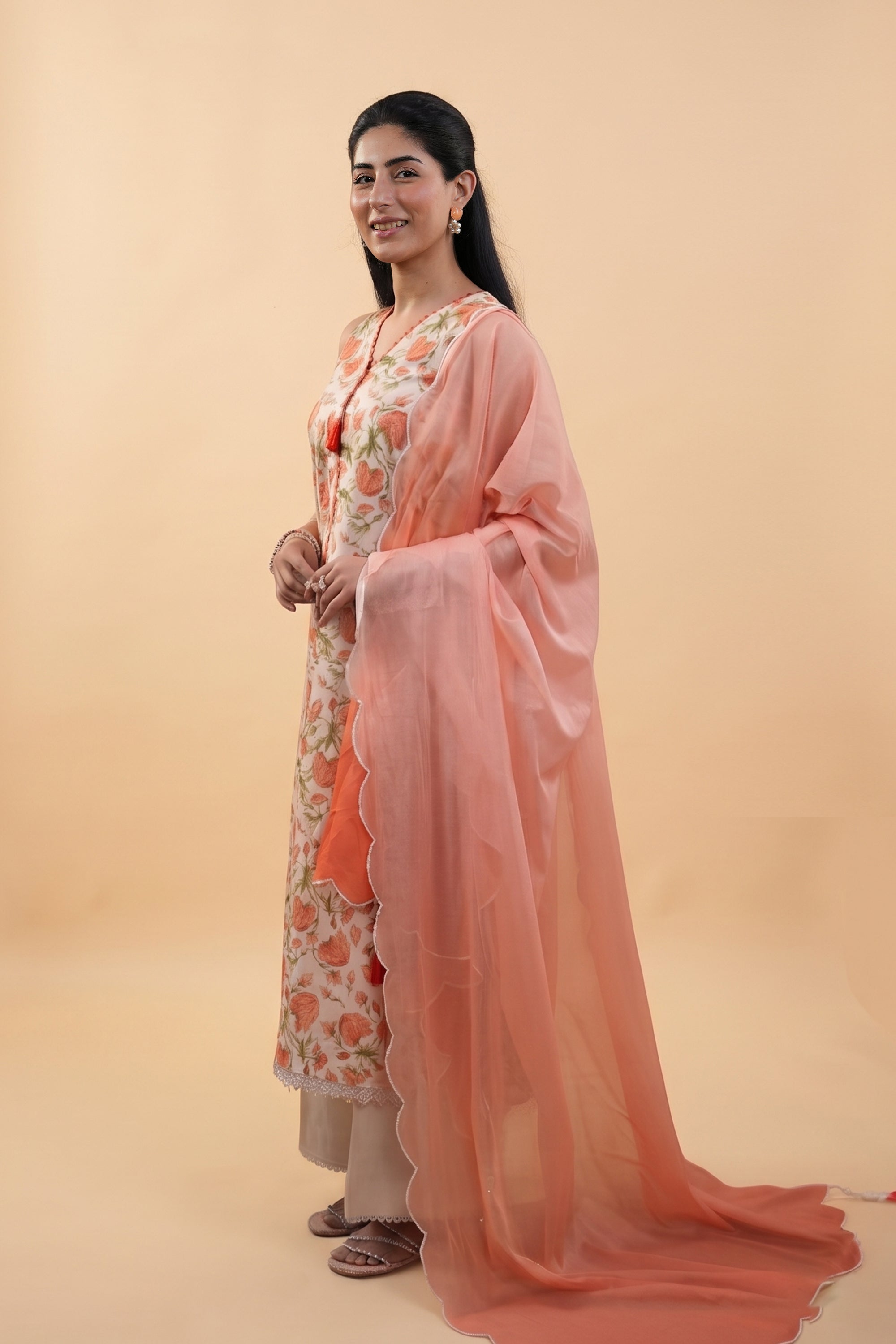 Corelle - Printed Lawn Suit