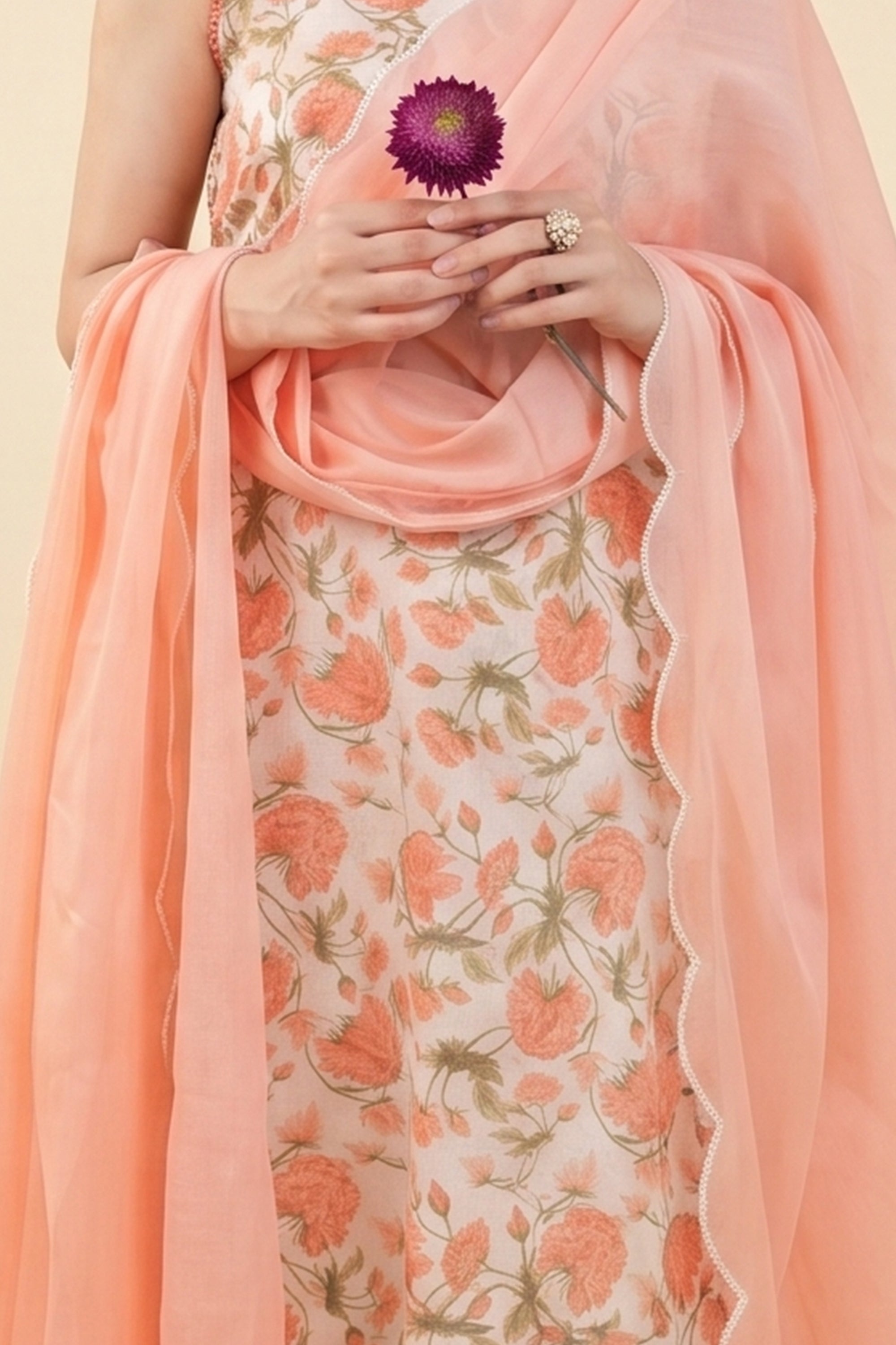 Corelle - Printed Lawn Suit