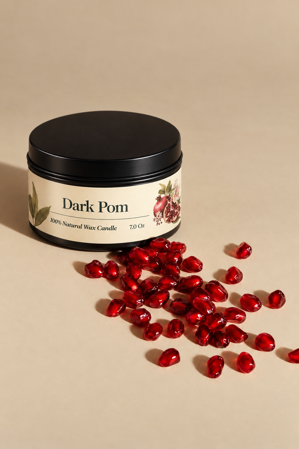 Dark Pom Scented Candle