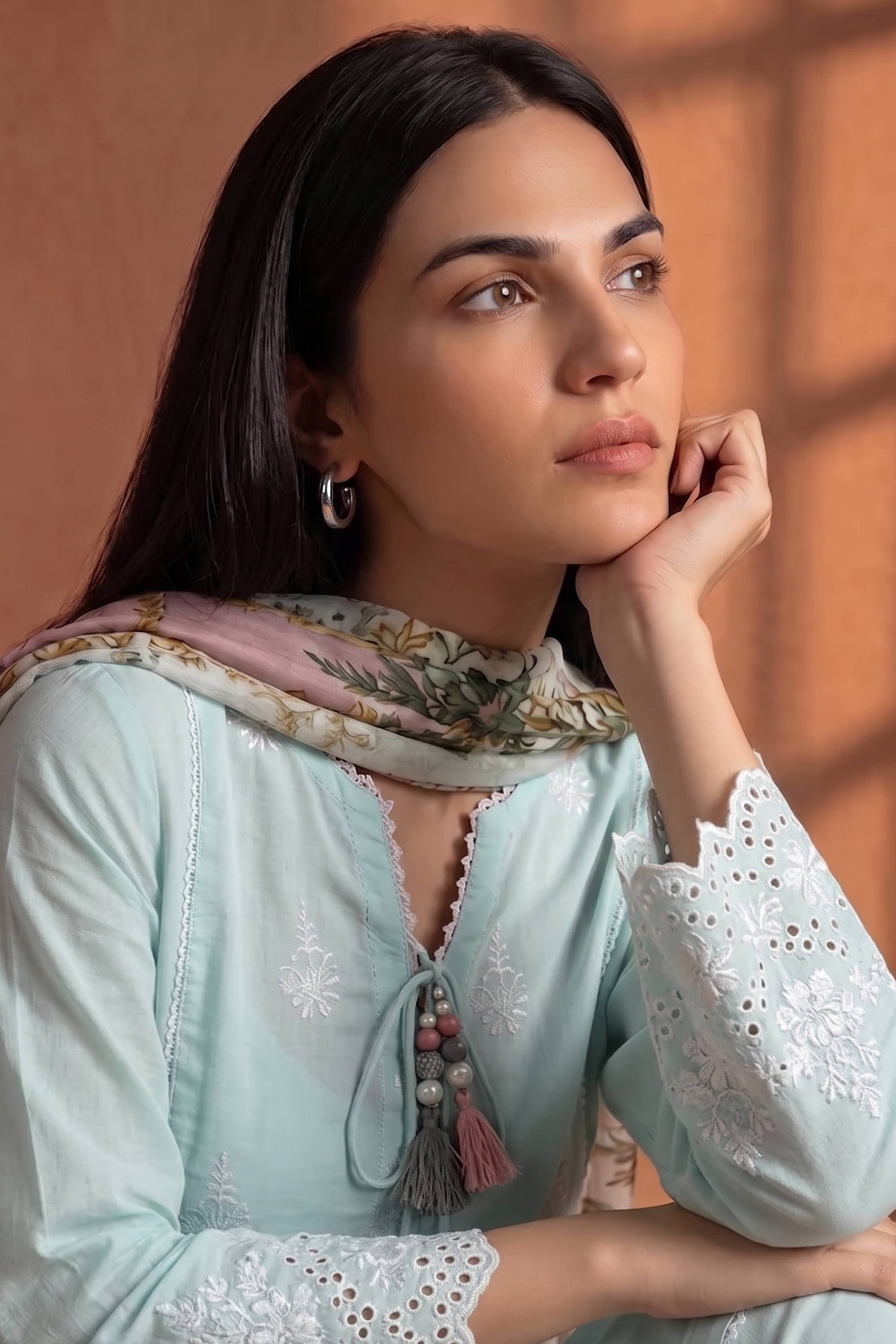 Ethereal Mint - Luxury Lawn Suit