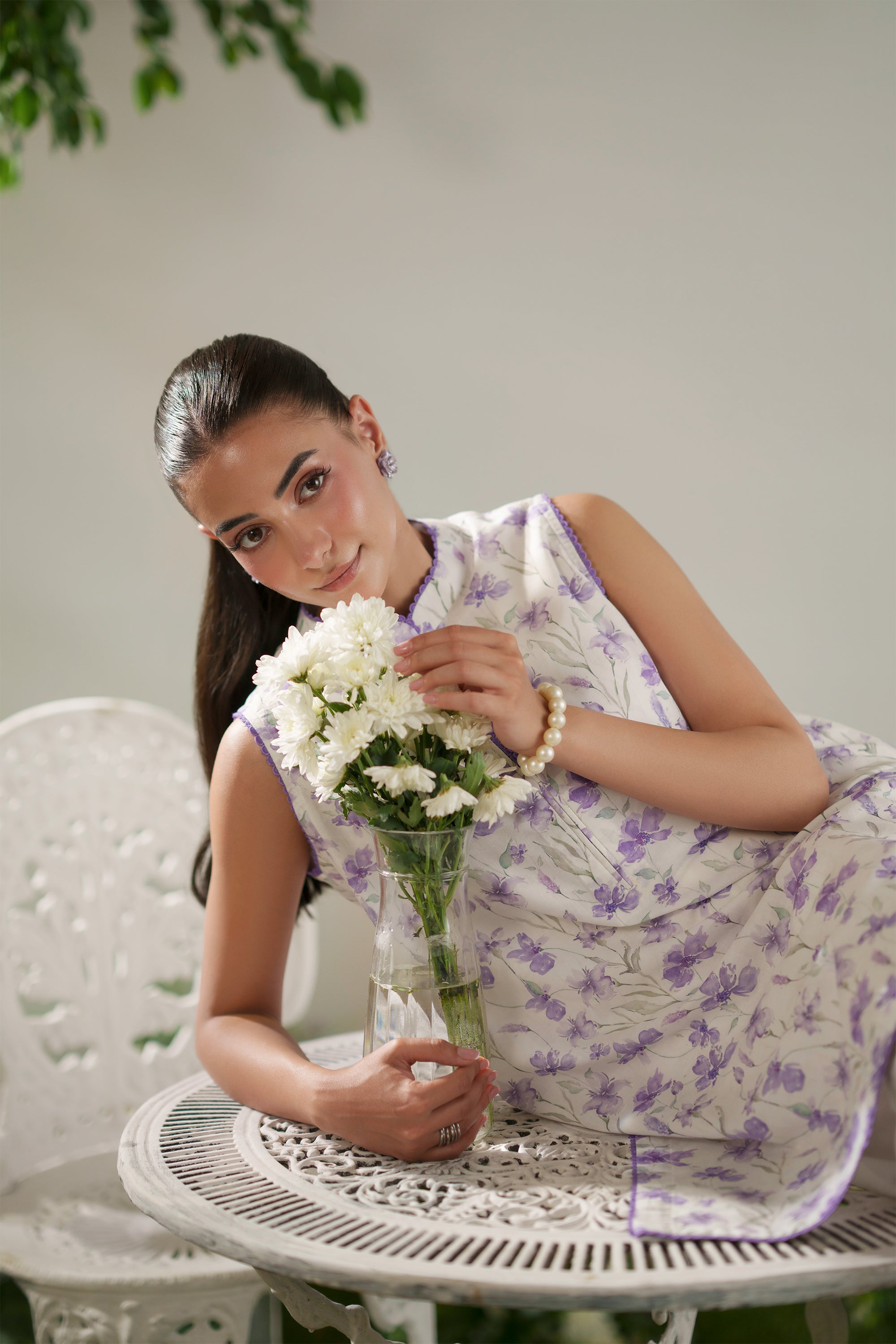 Floral Ink - Printed Lawn Suit