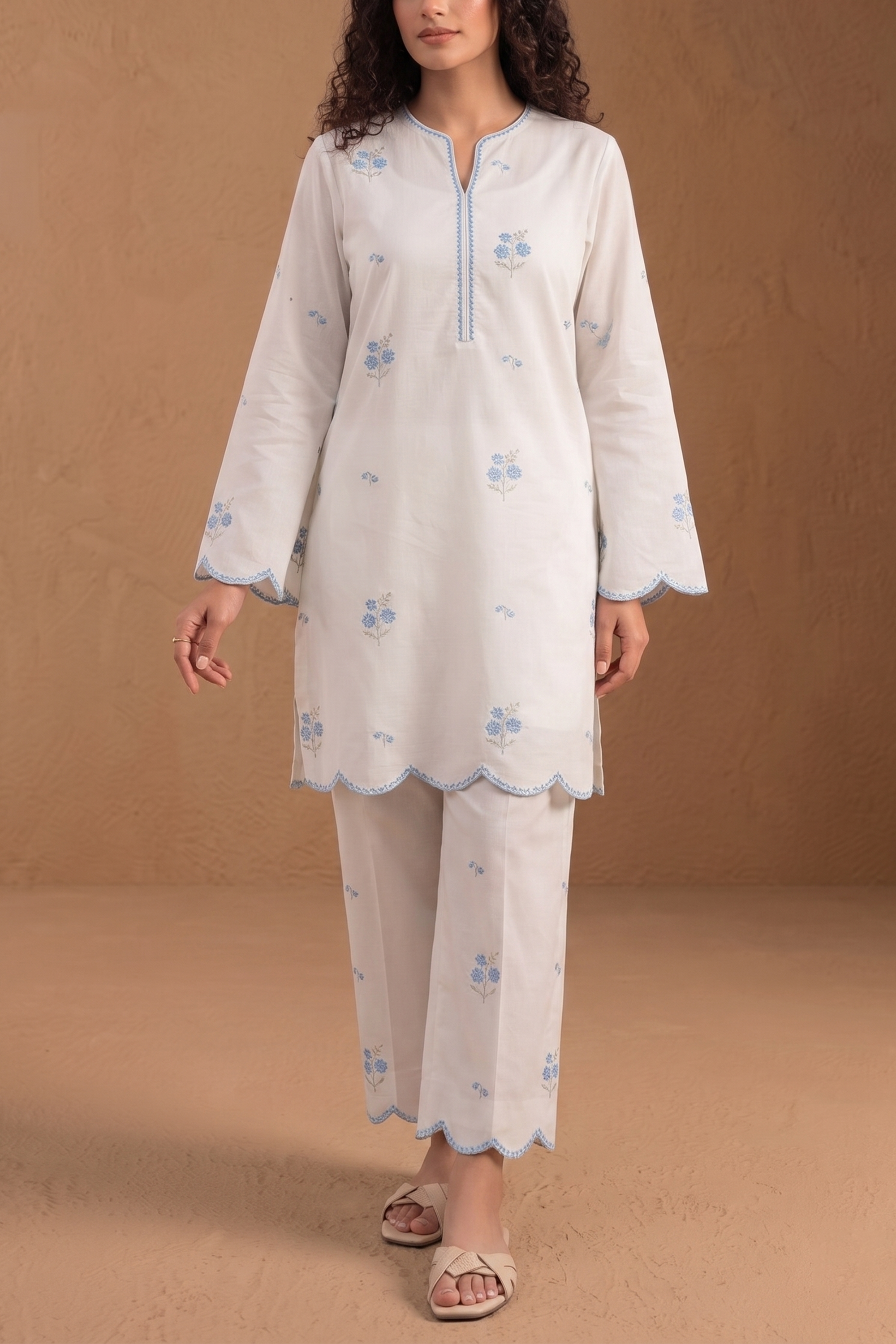 Sky Vellum Co-ord Set