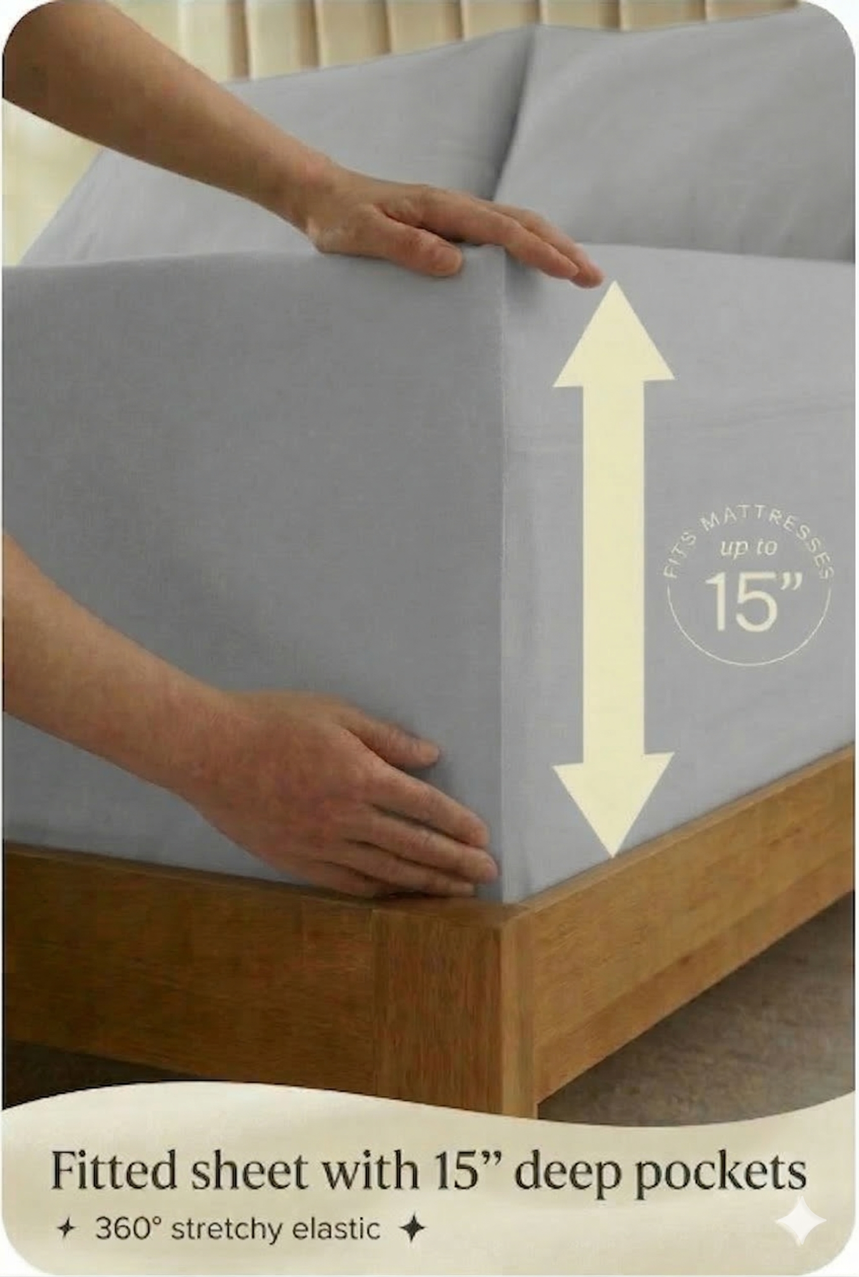 Light Grey Bed Sheet Set