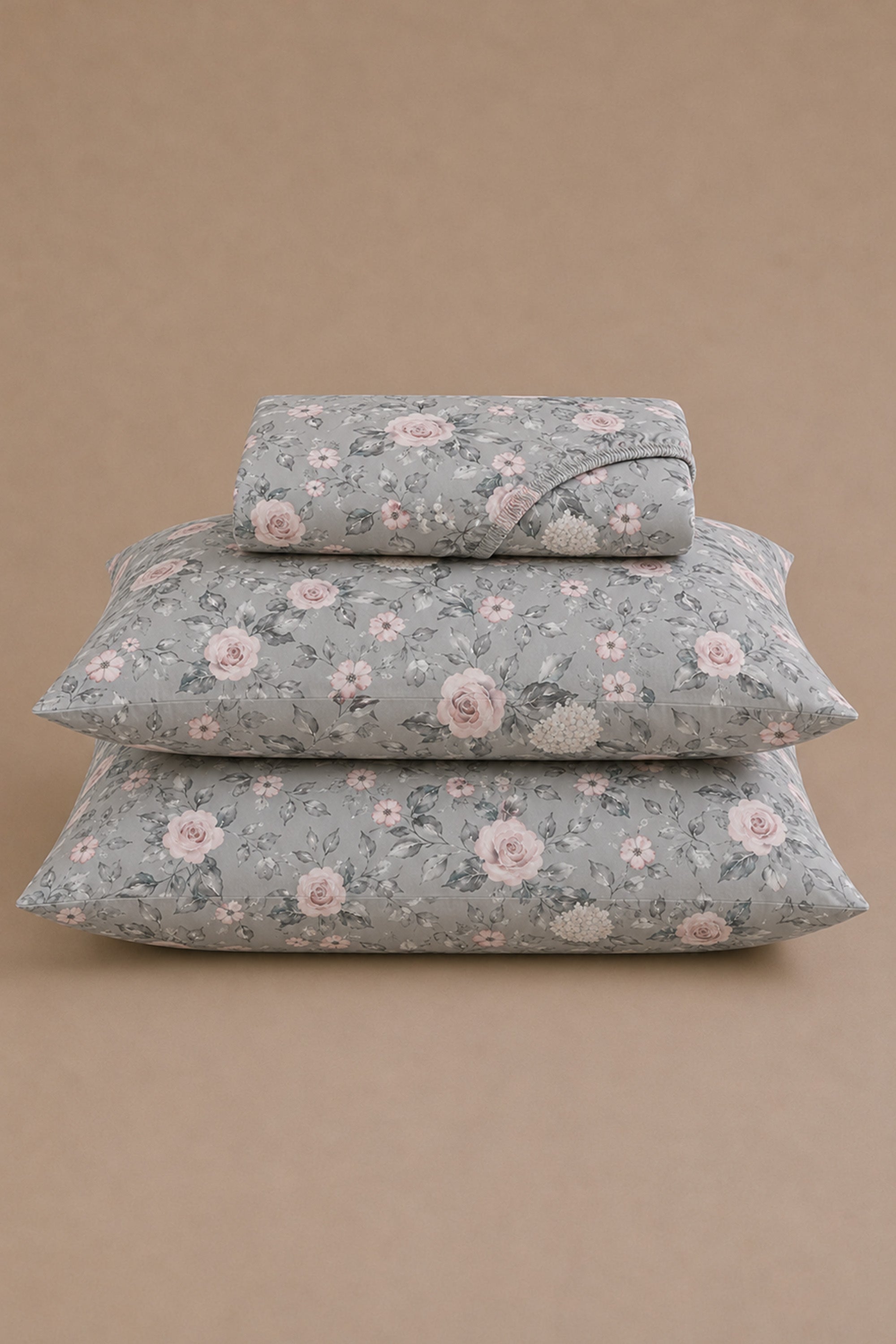 Grisaille Sateen Bed Sheet Set