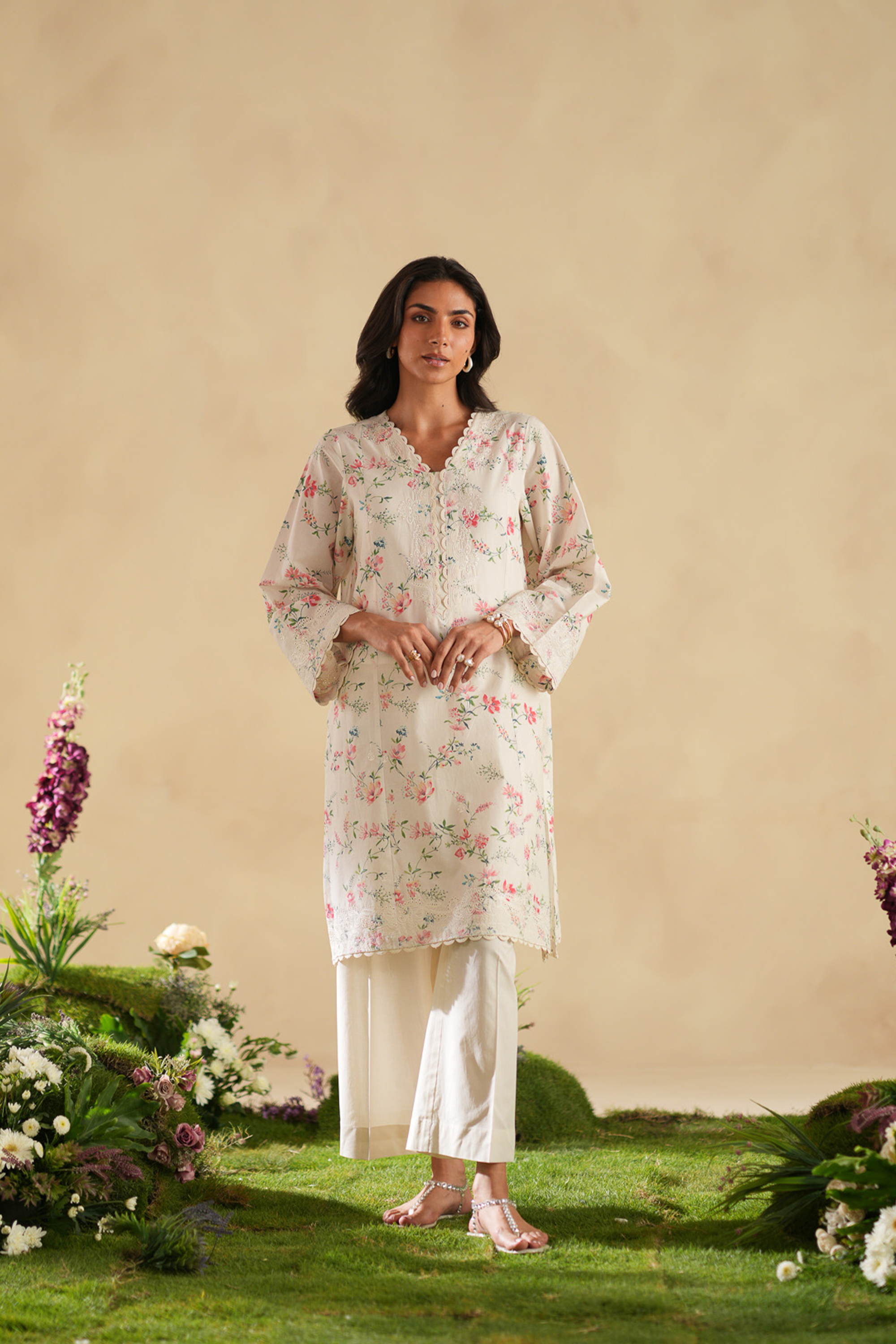 Jardin Embroidered Co-ord Set