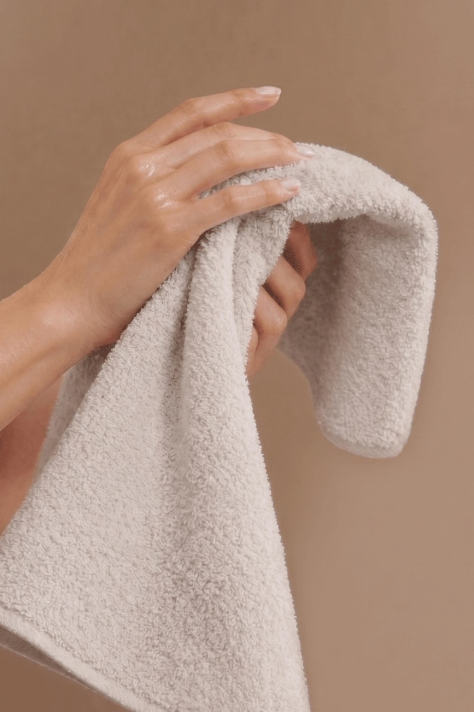 Light Grey Organic Towels (Set of 4)