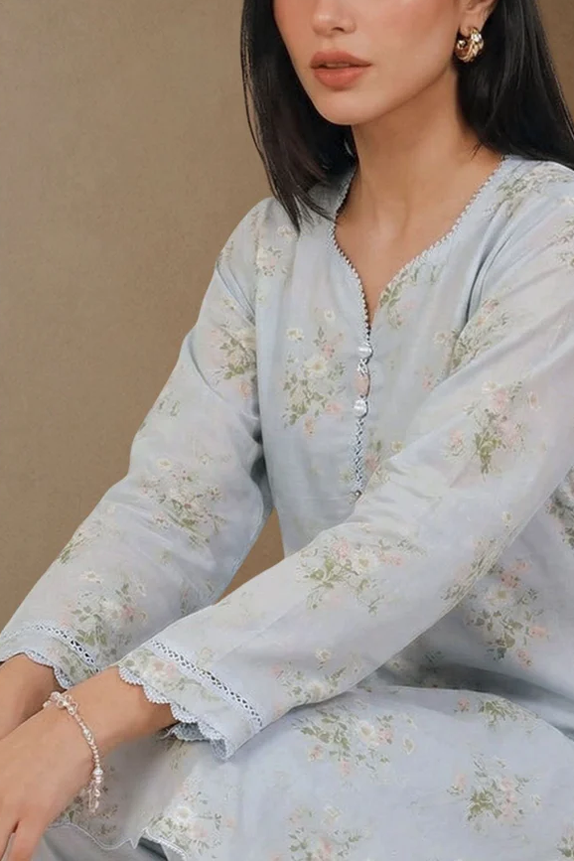 Zephyr - Printed Lawn Suit