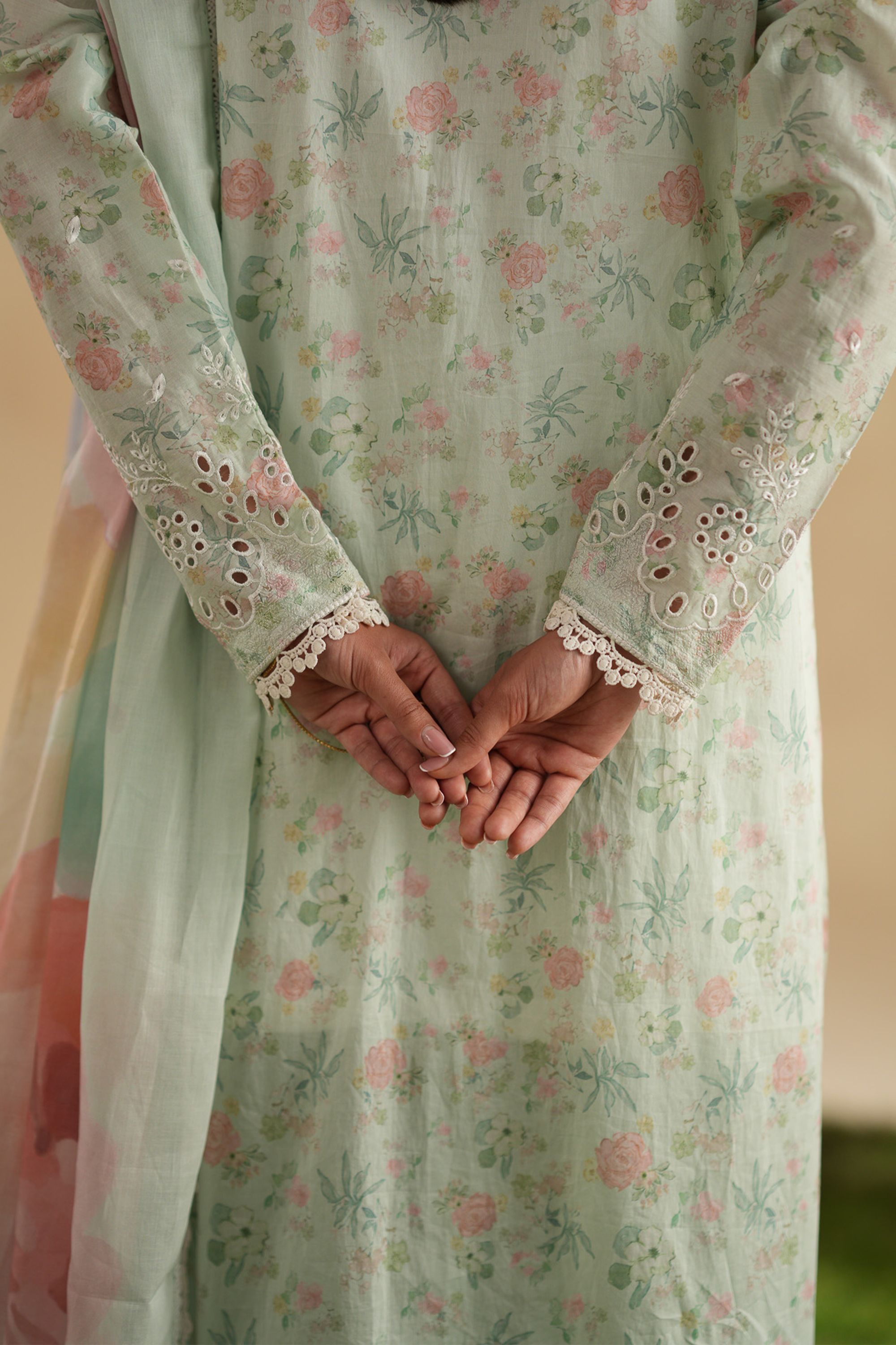 Mintscape - Luxury Lawn Suit