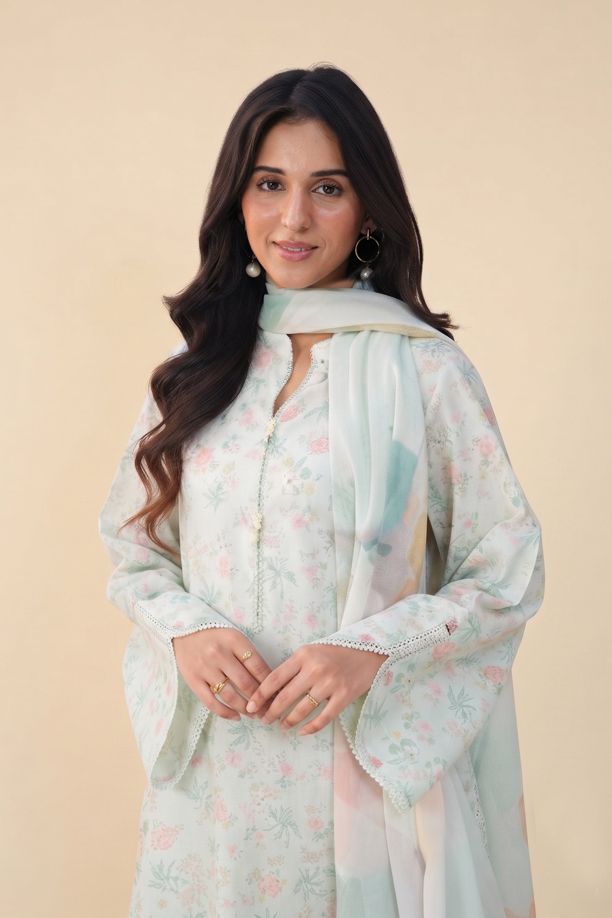 Mintscape - Printed Lawn Suit