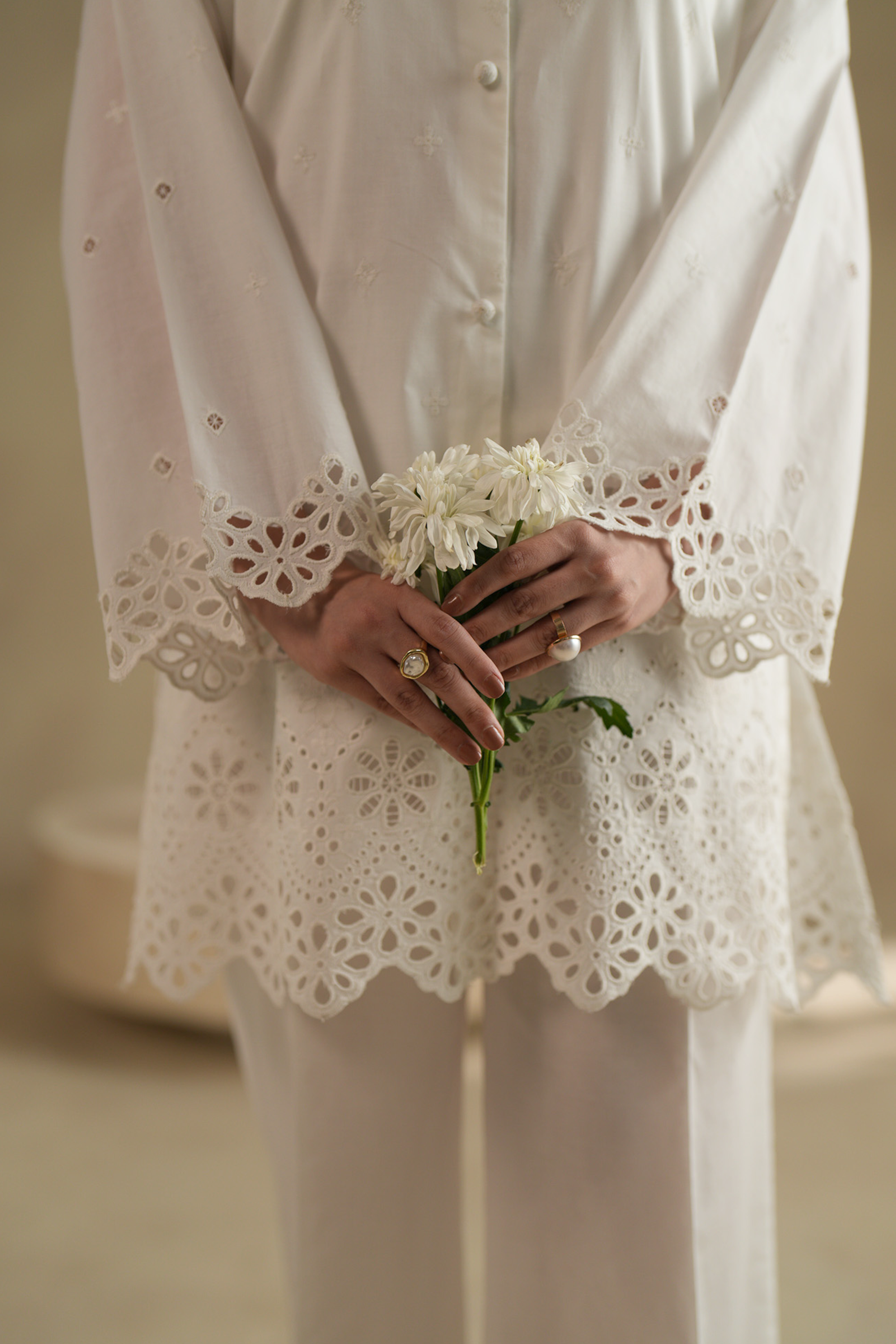 Morning Dew Embroidered Co-ord Set