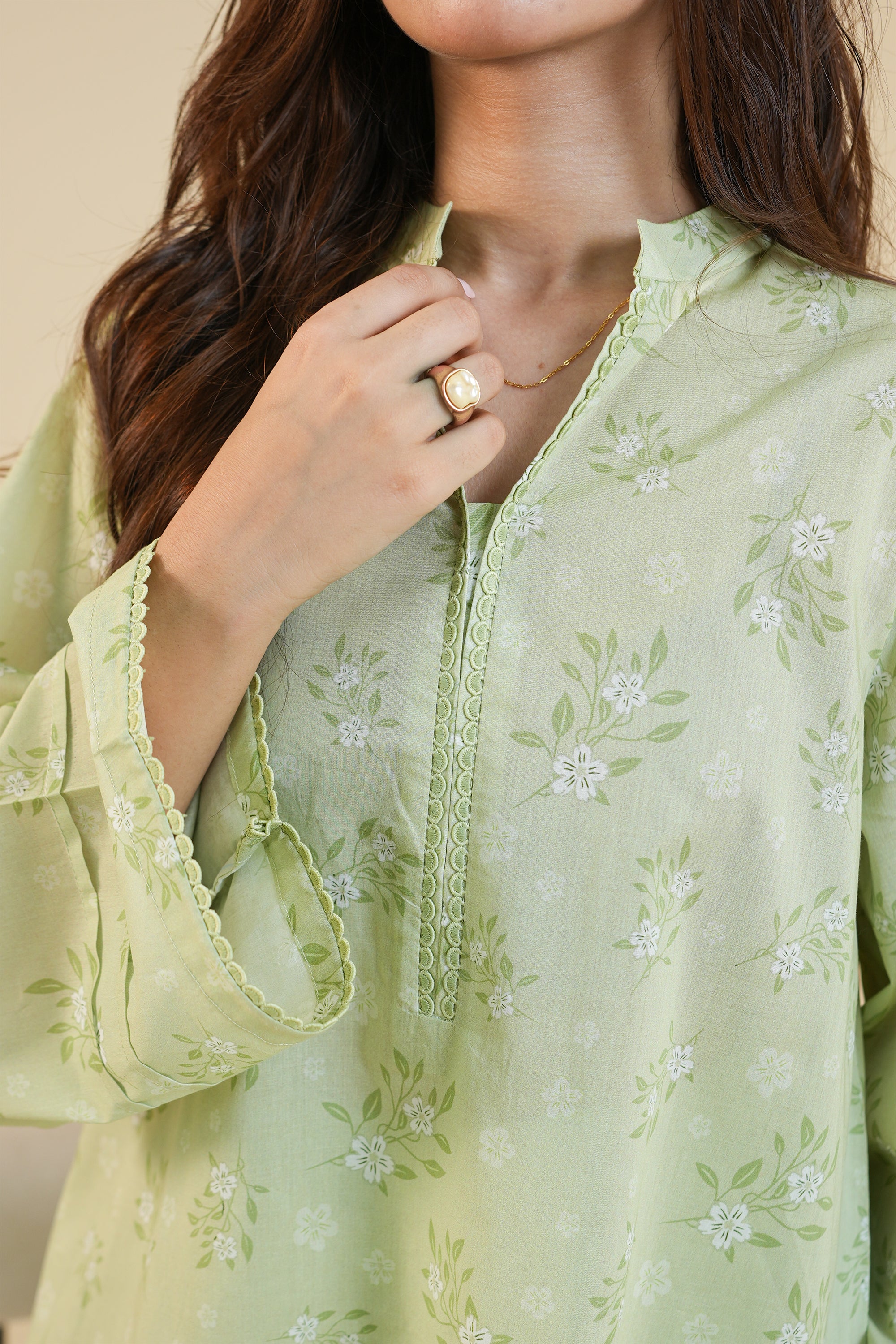 Moss Spring - Printed Lawn Suit