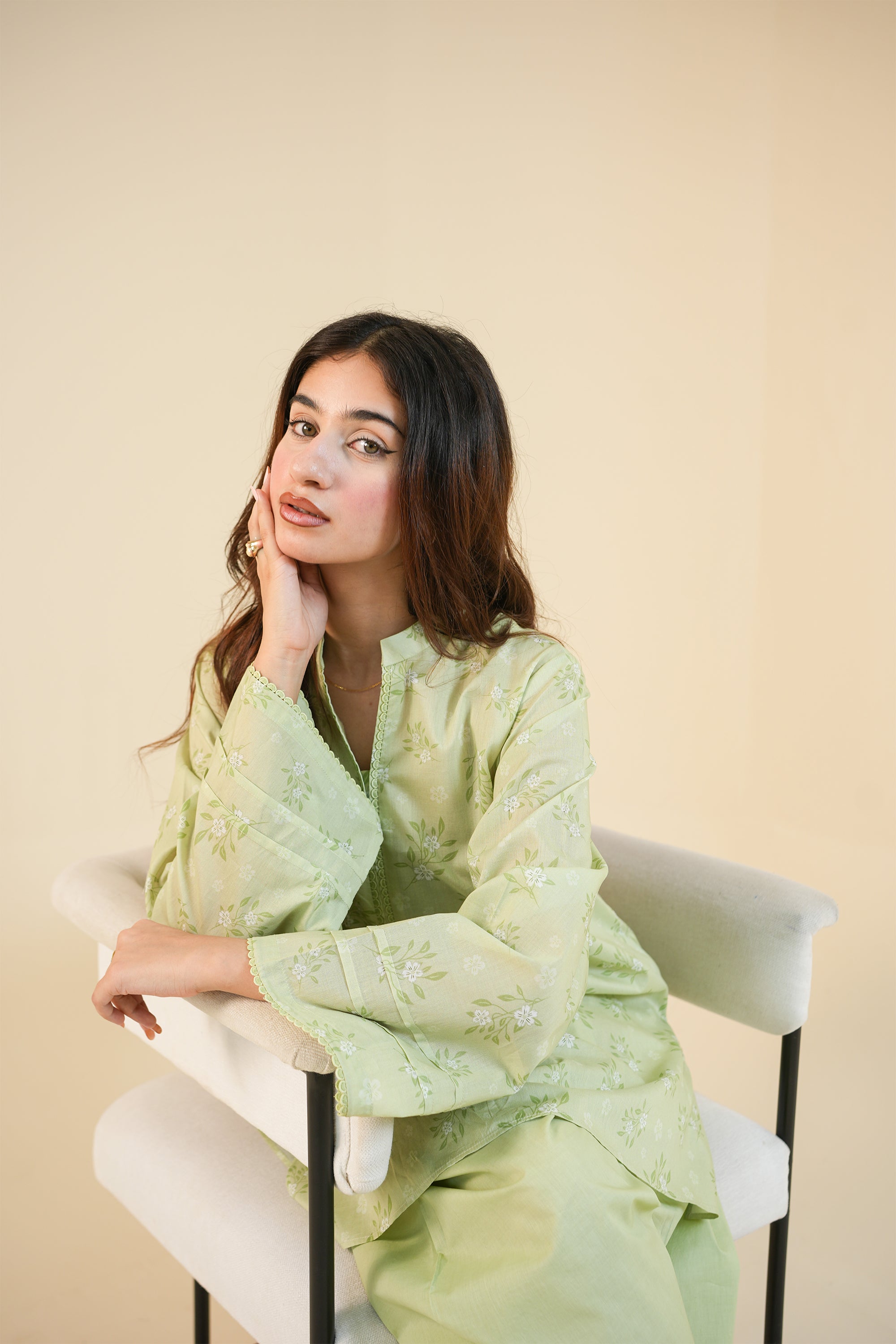 Moss Spring - Printed Lawn Suit