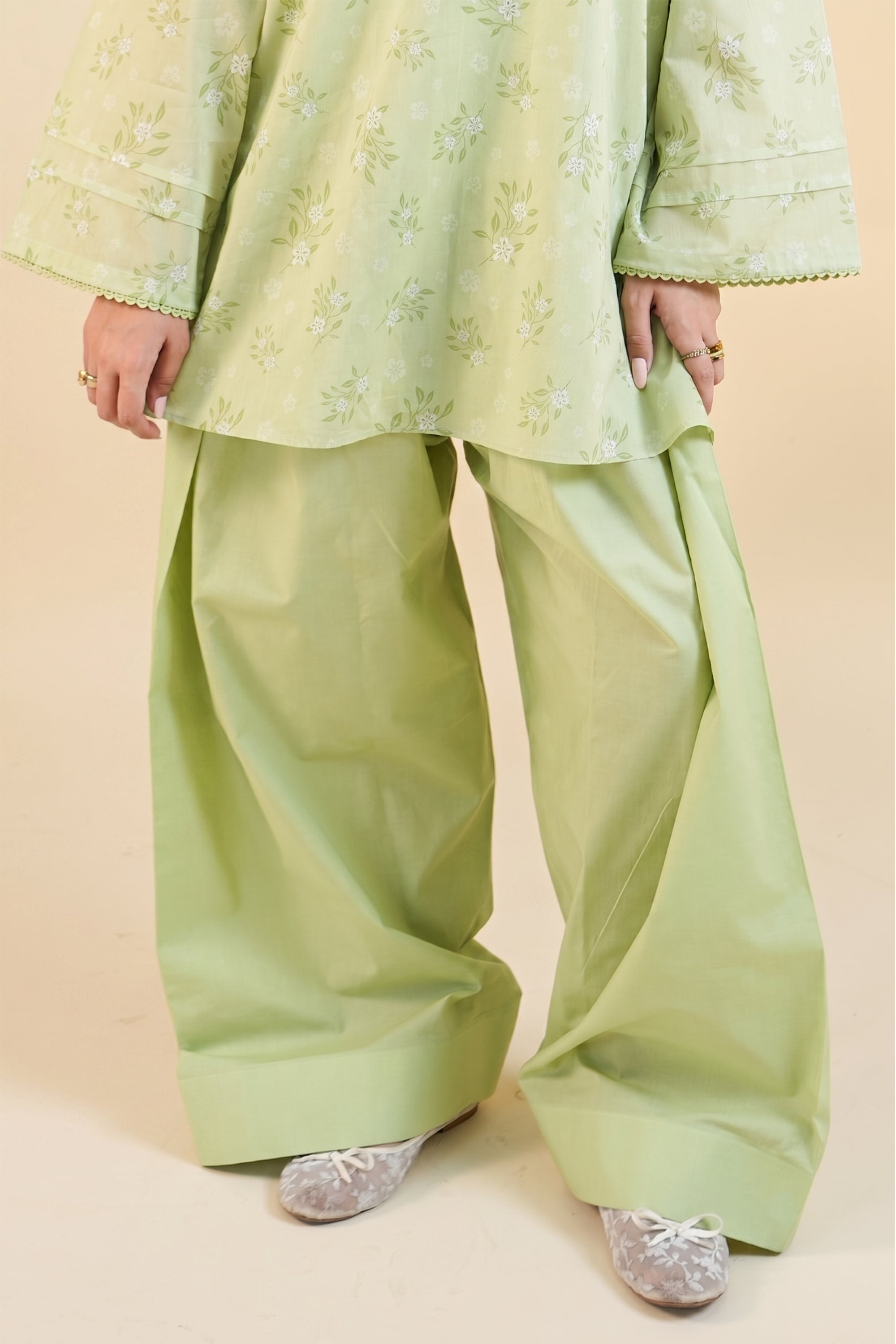 Moss Spring - Printed Lawn Suit