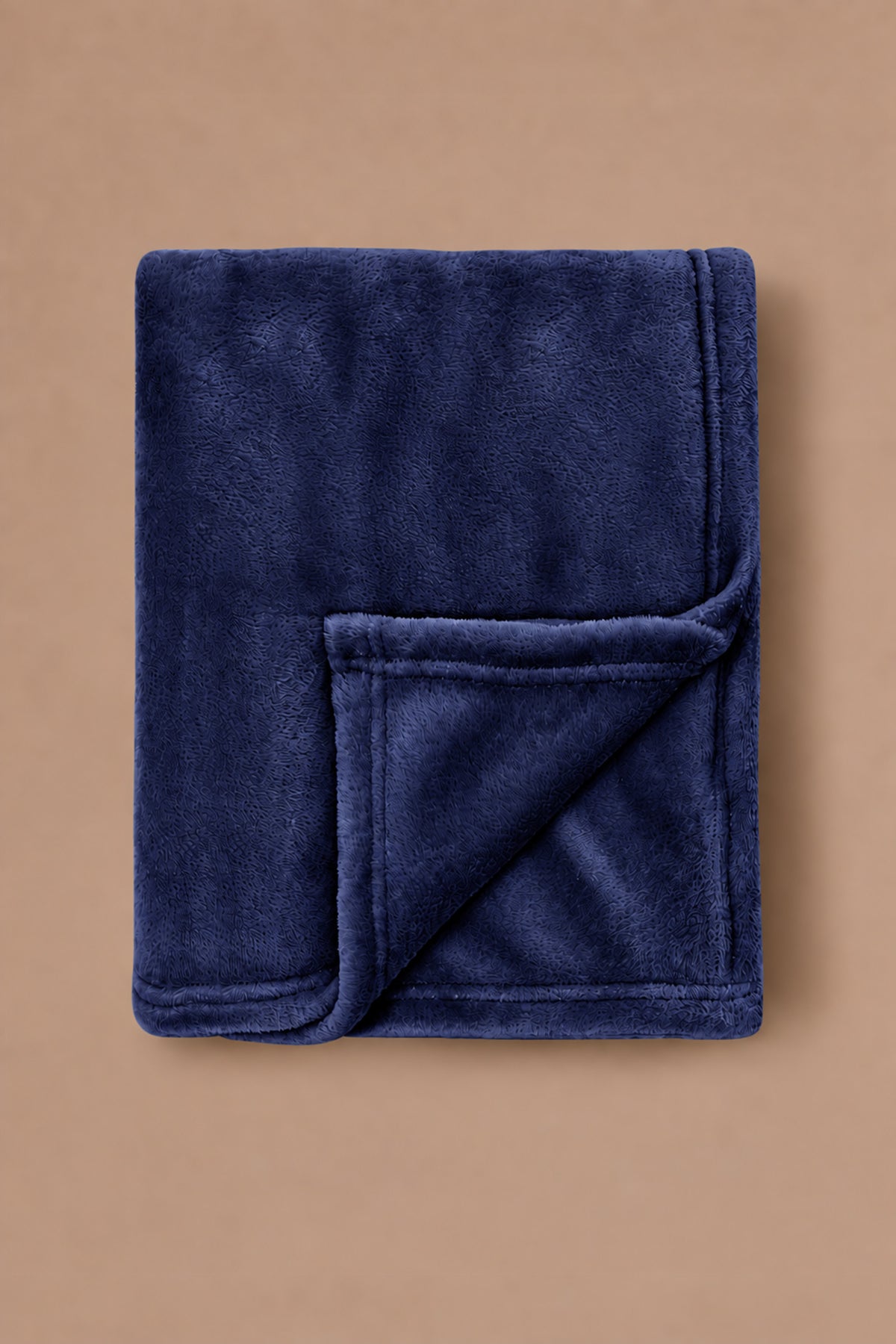 Navy Plush Blanket